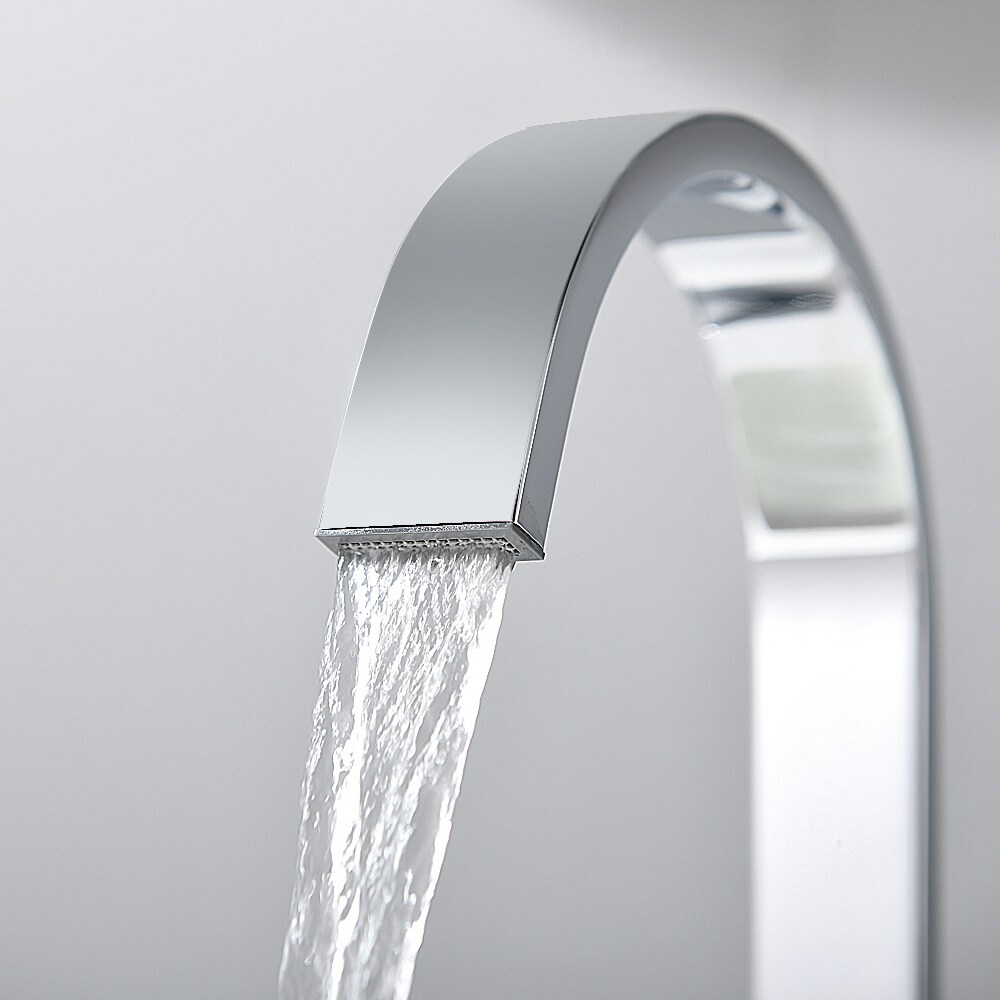 Chrome 8-Inch 2-Handle Widespread Bathroom Faucet