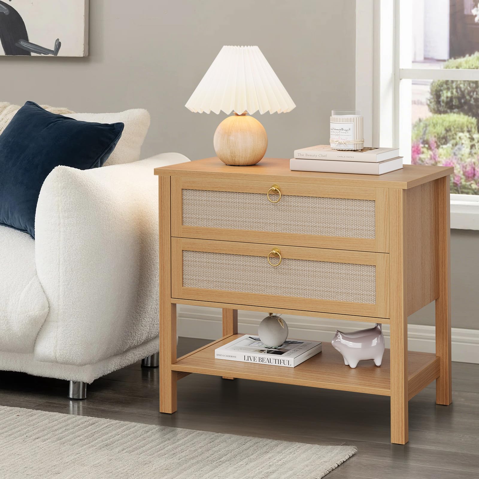 GarveeLife LSLX-PHK-34RF nightstands - View #2
