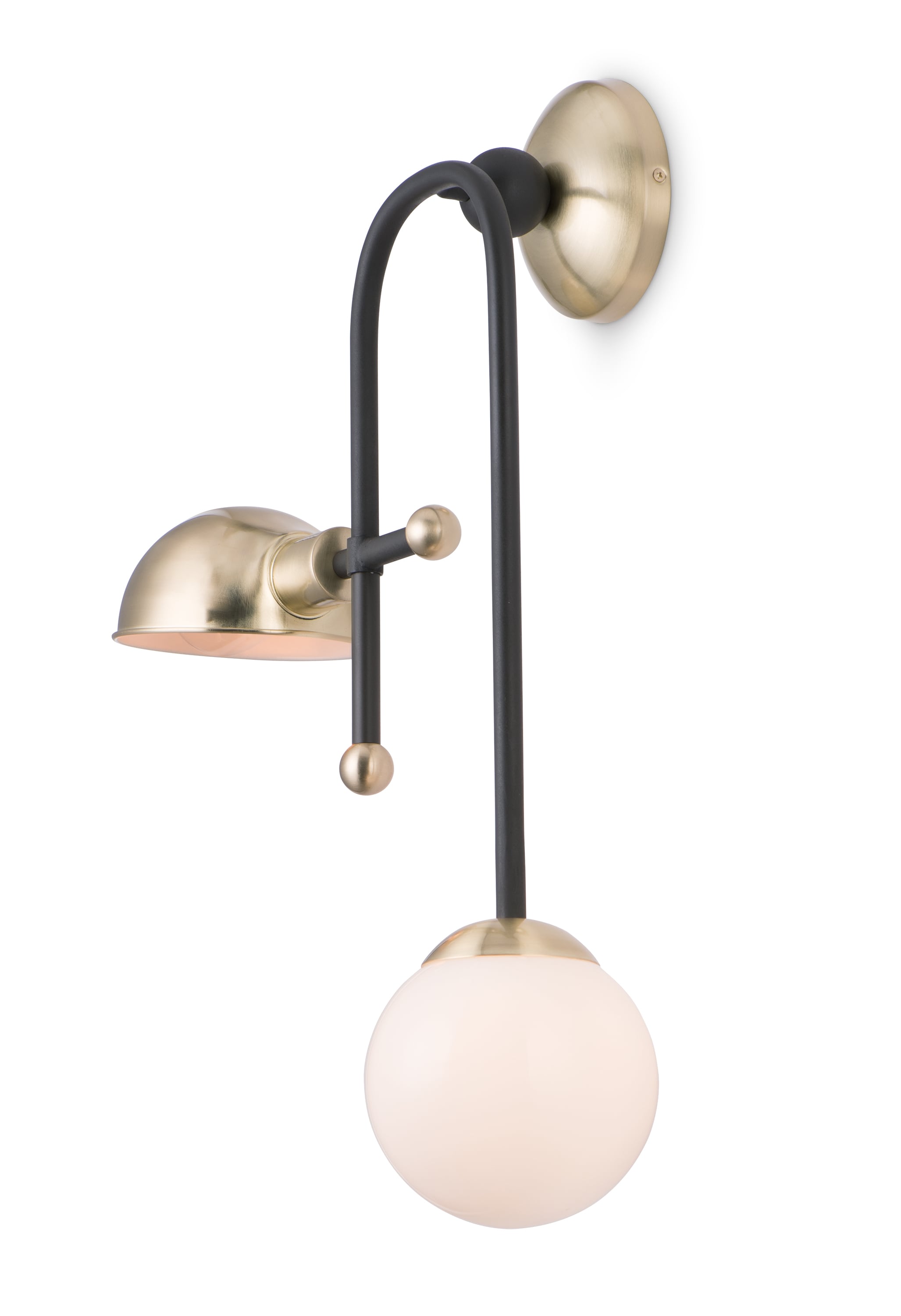 Maxim Lighting 21662WTBZSBR Mingle LED 17.5-in W 2 -Light Multiple finishes Multiple colors Transitional Wall Sconce