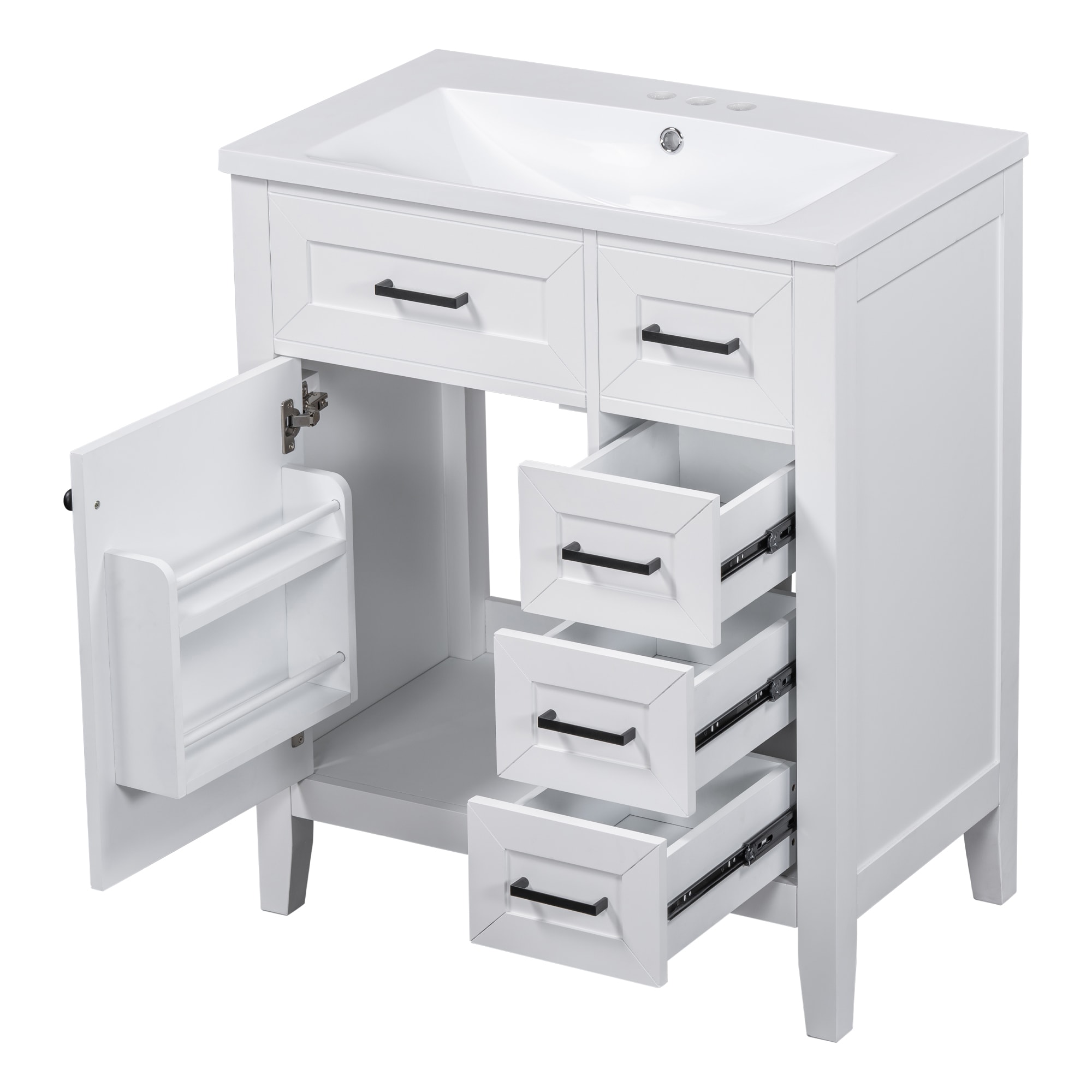 WELLFOR NIE-M5TP003 Bath-Vanity-Combo - View #8