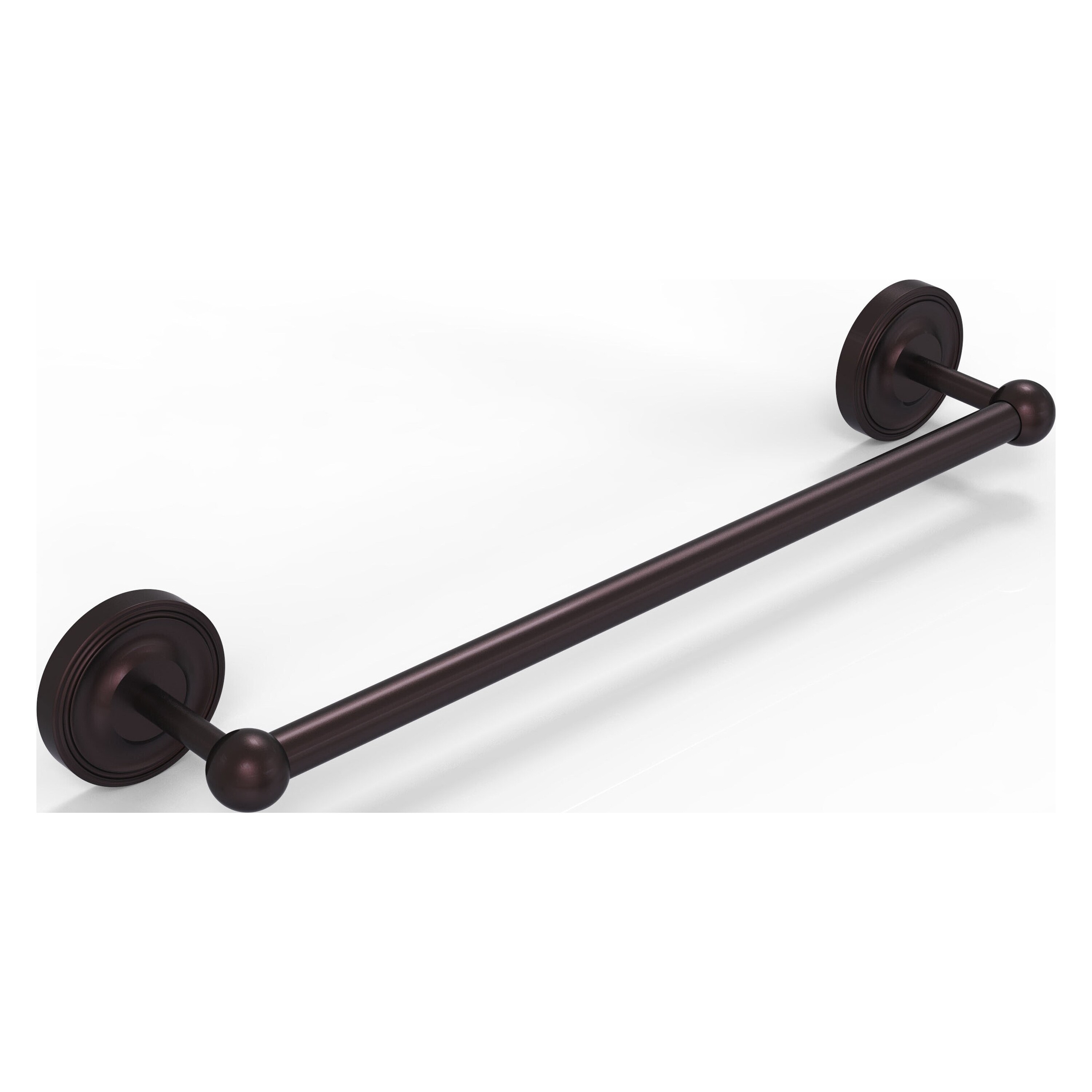 Allied Brass PR-41/36-ABZ Prestige Regal 36-in Antique Bronze Wall mount Single Towel Bar