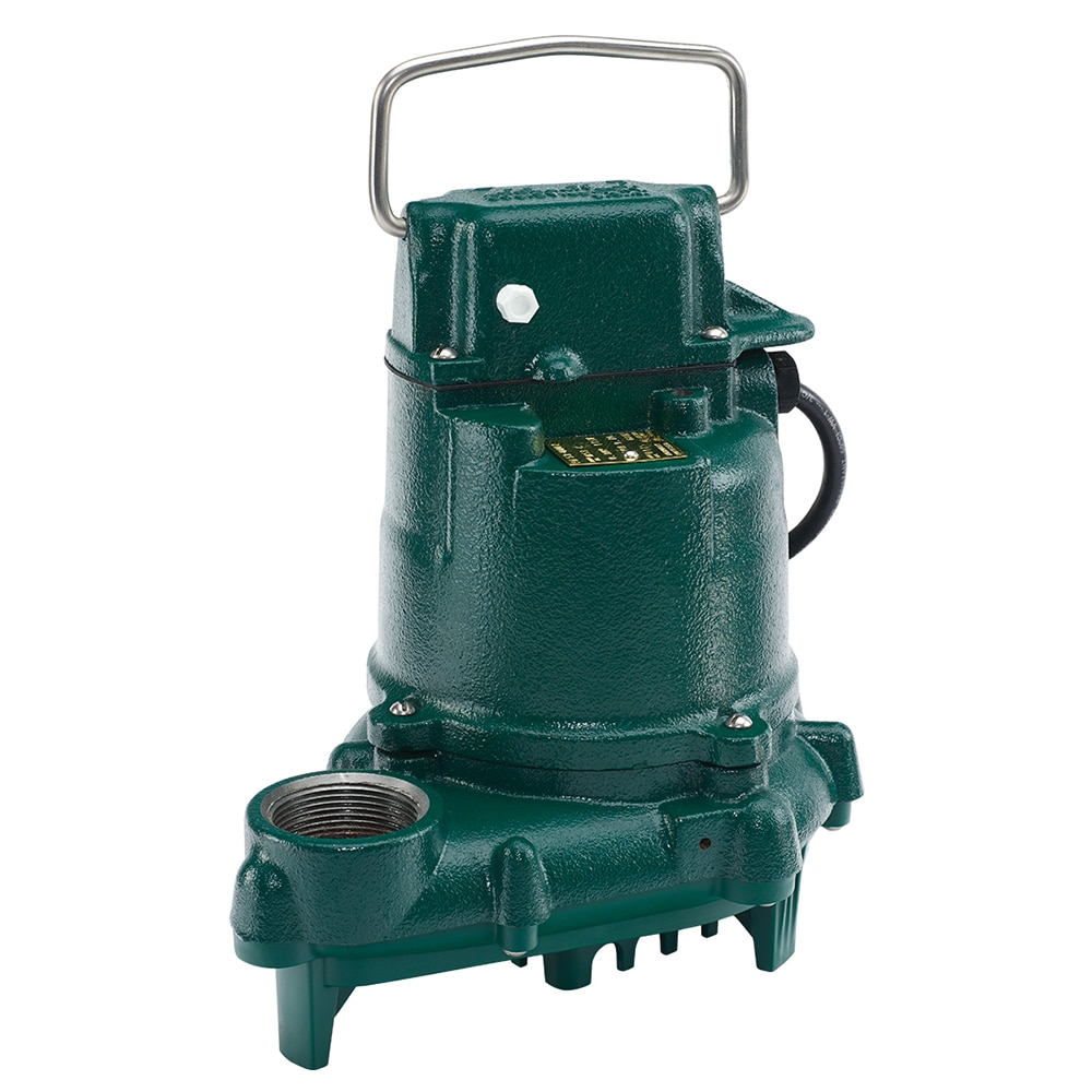 Zoeller 53-0002 1/3-HP 120 -Volt 43-Gallon Cast iron Submersible sump pump