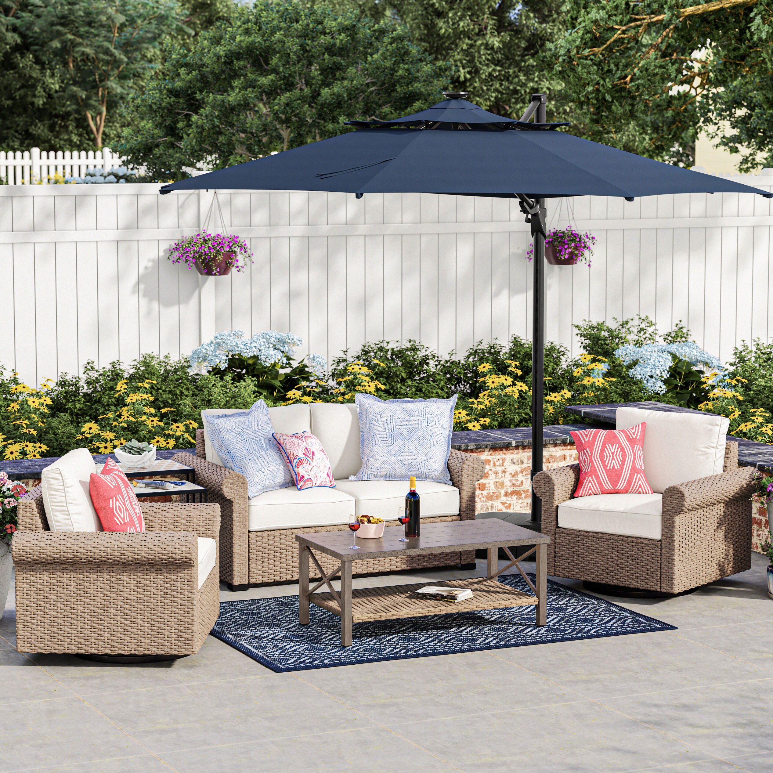 allen + roth 21506S-106B190 Outdoor-Accent-Pillows - View #13