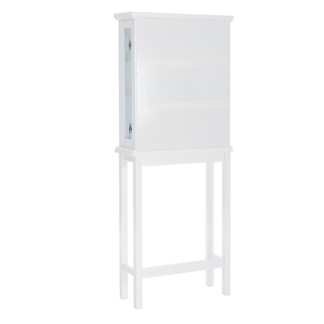 Linon Scarsdale 25.98-in W x 66.93-in H x 10.24-in D Mdf Etageres Linon Scarsdale 25.98-in W x 66.93-in H x 10.24-in D Mdf Etageres