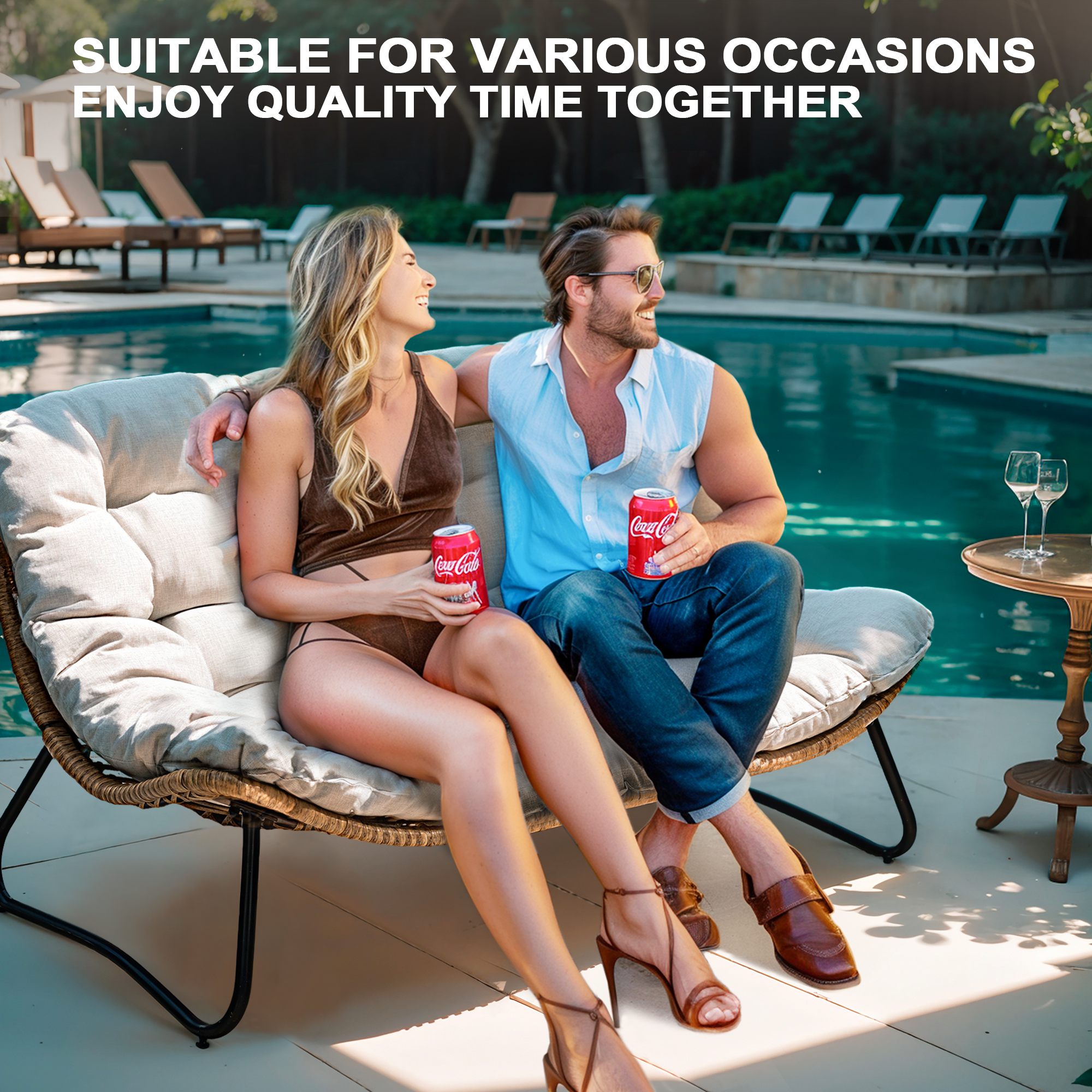 Crestlive Products CL-LS001BEI Patio-Chairs - View #6