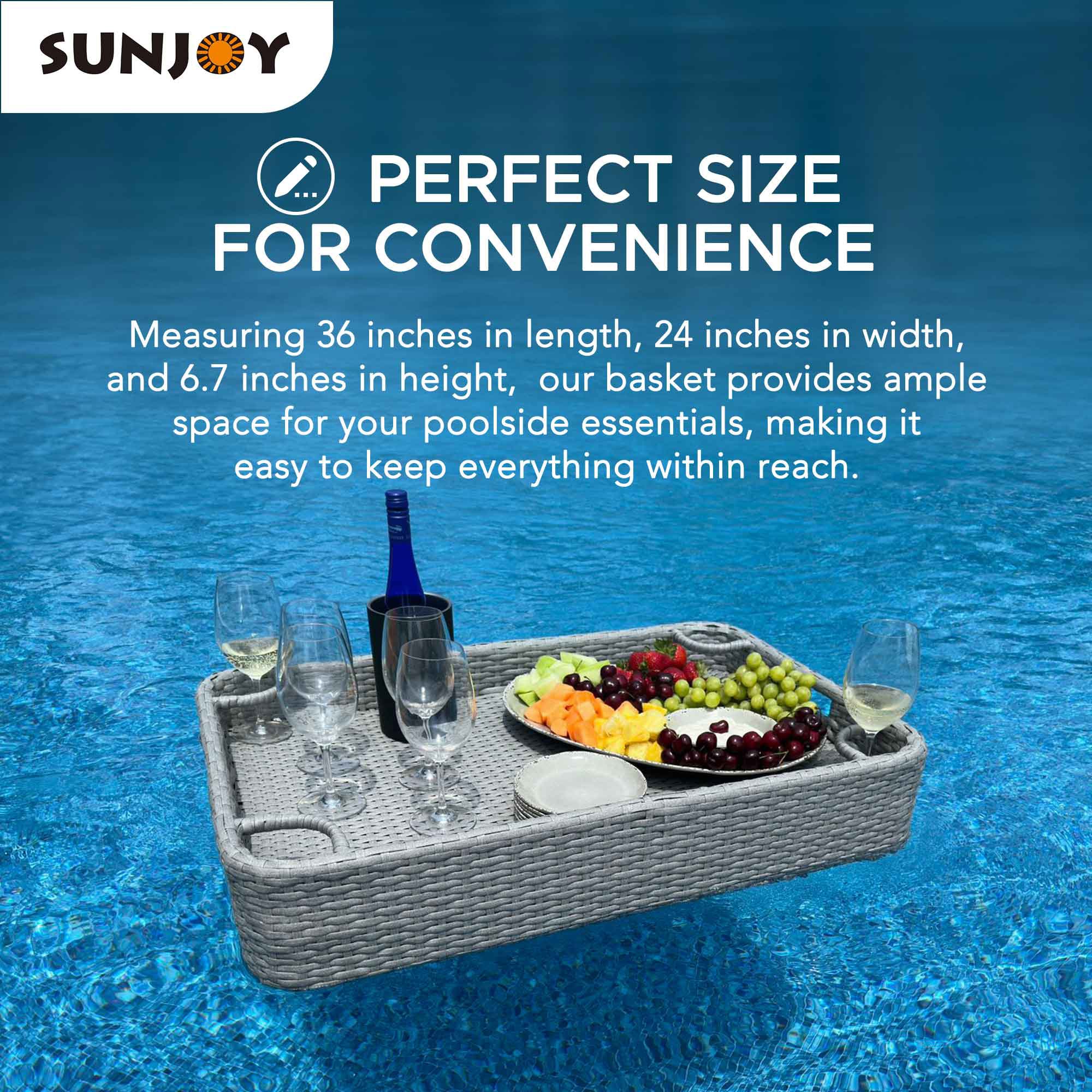 Sunjoy F403001000 Pool-Toys-Floats - View #3
