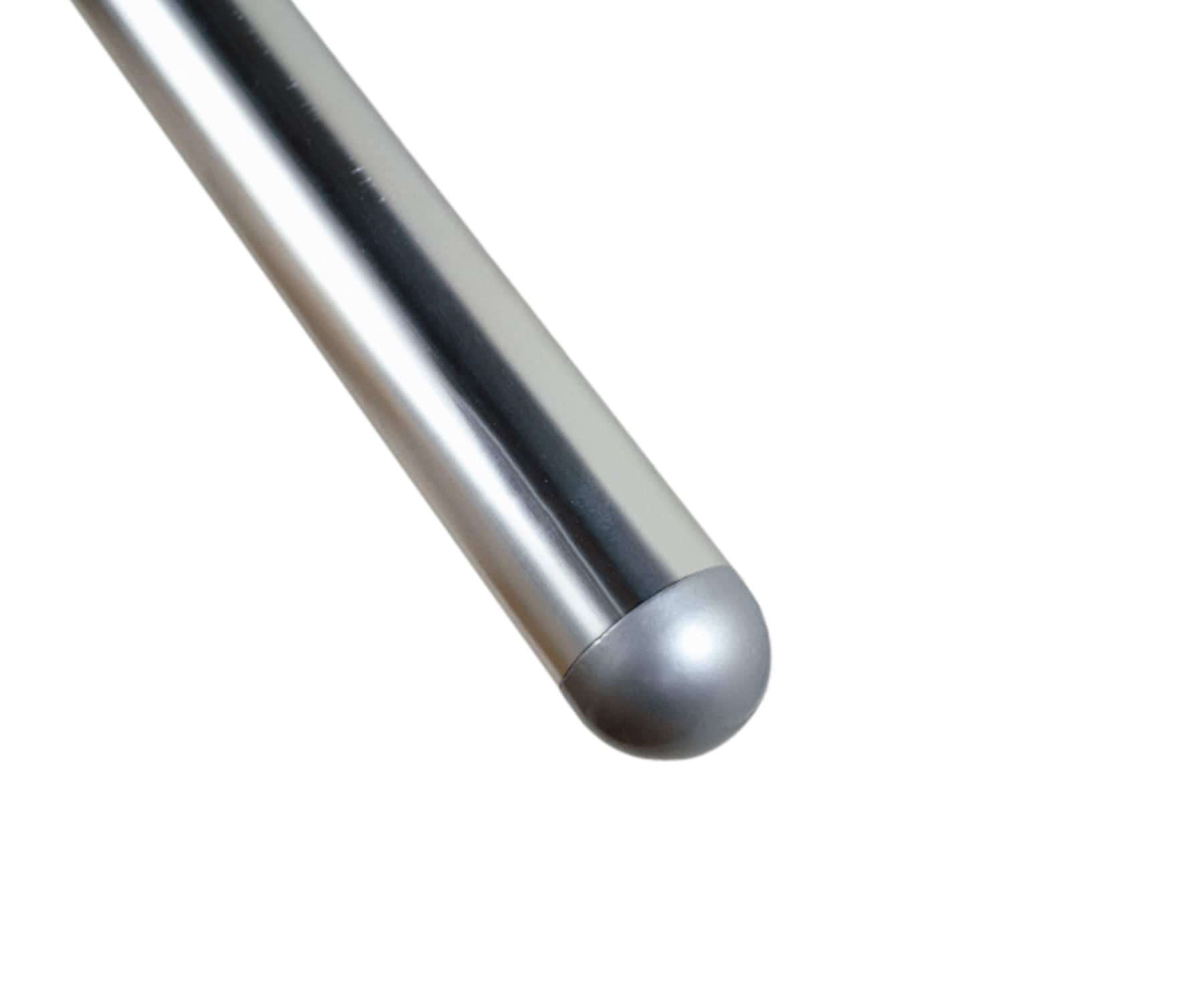 DOLLE Prova 1-in x 1.5-in Powder Coated Gray Painted Stainless Steel  Fitting in the Handrails & Accessories department at