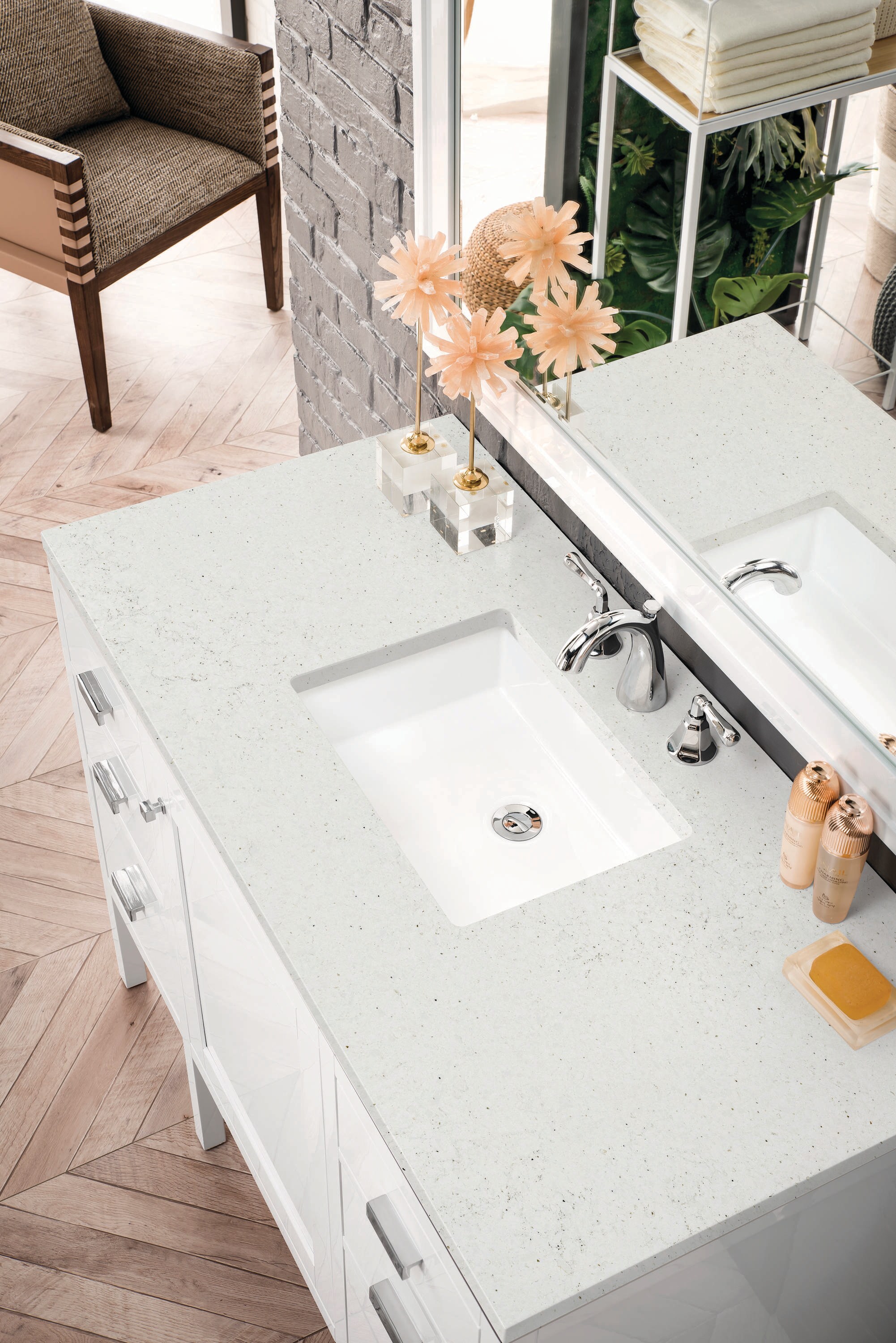 James Martin Vanities E444-V48-GW-3LDL Bath-Vanity-Combo - View #8