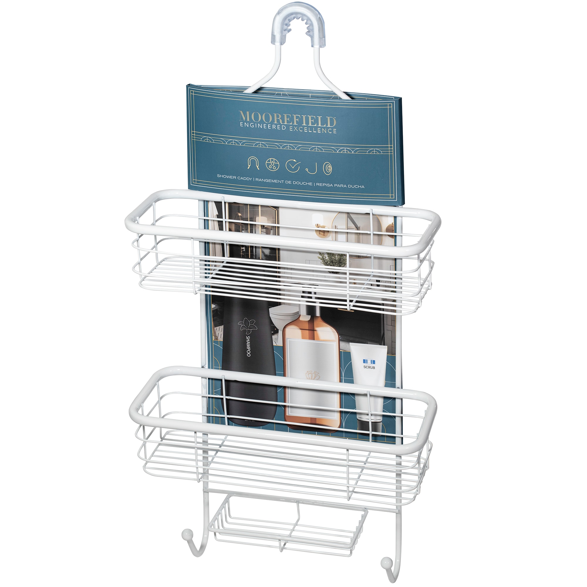 Moorefield SC422MWT Hanging-Shower-Caddies - View #7