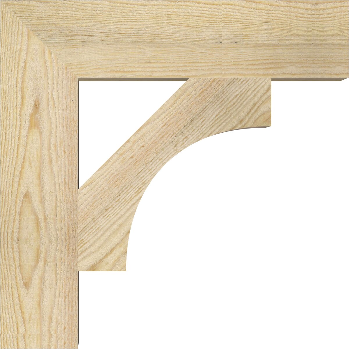 Ekena Millwork BKT04X18X18WTL05RDF Exterior-Brackets-Braces - View #3