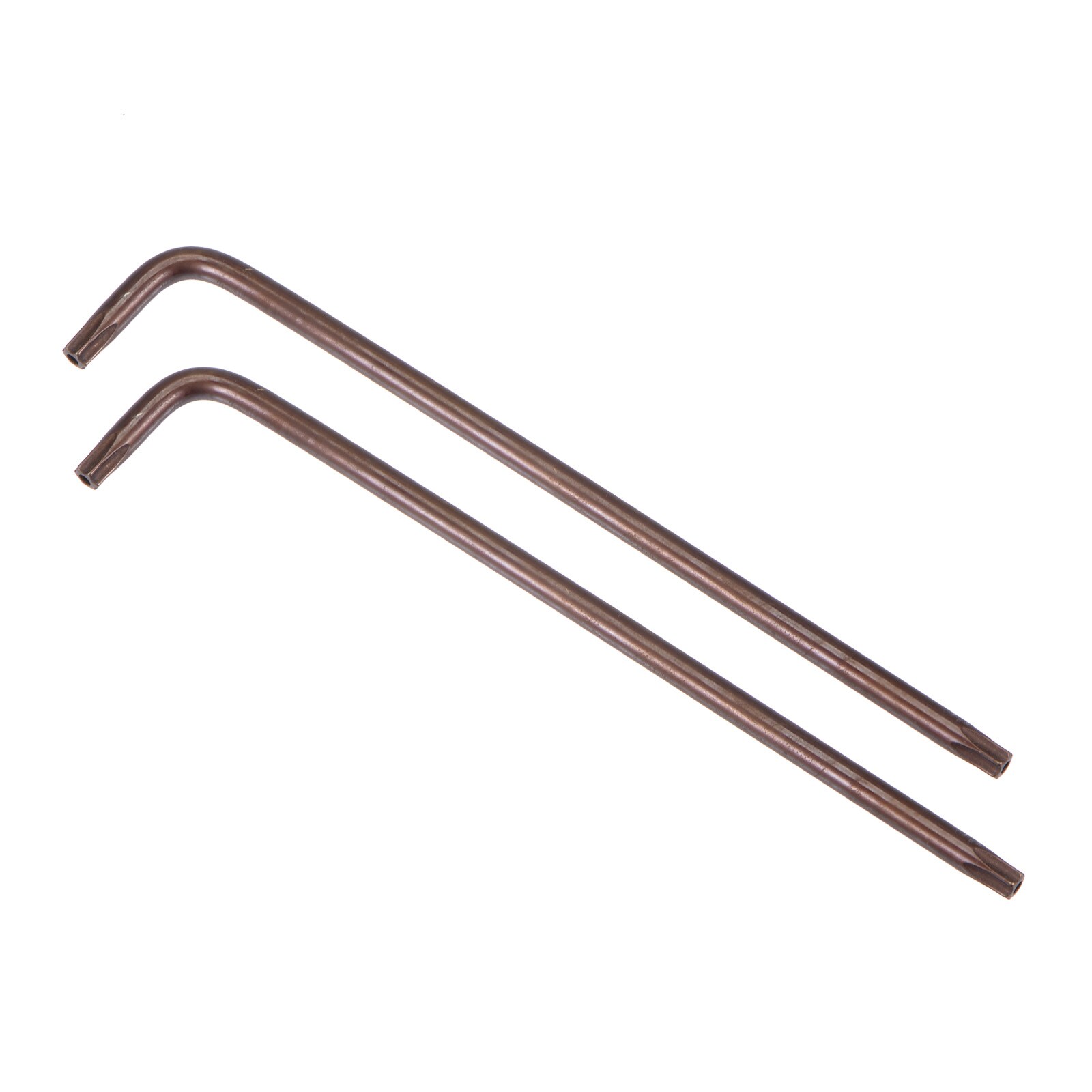 Unique Bargains T25 Tamper Proof Torx Star Key Bit Wrench L-Shape 5.12-inch Long Arm S2 Steel 2pcs
