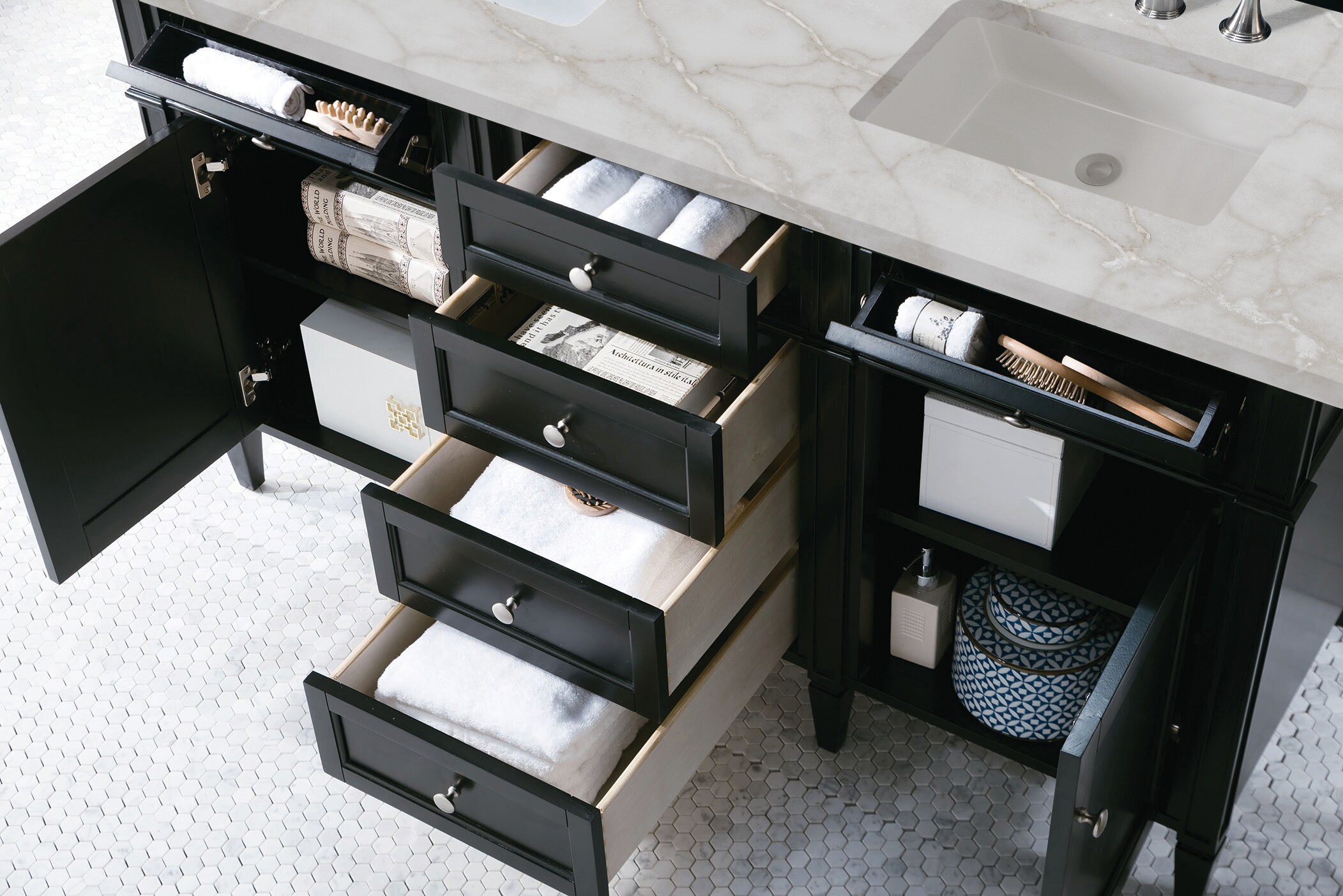 James Martin Vanities 650-V60D-BKO-3VSL Bath-Vanity-Combo - View #4