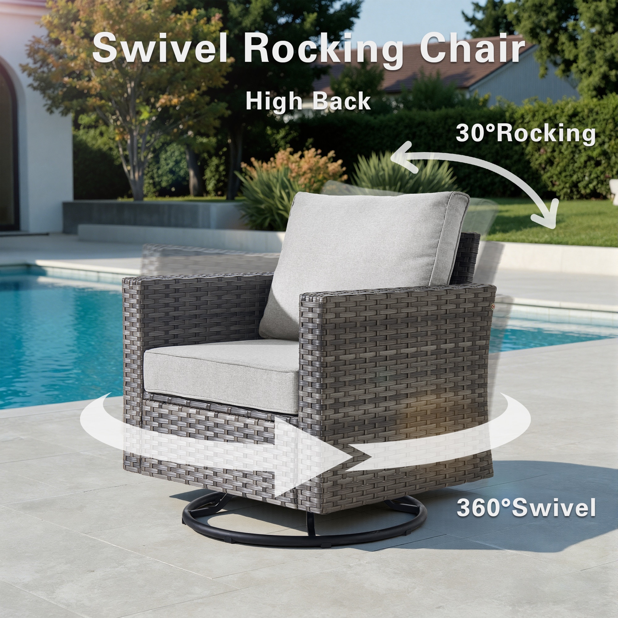 XIZZI XIHOPS406-RC3IFP Patio-Conversation-Sets - View #5