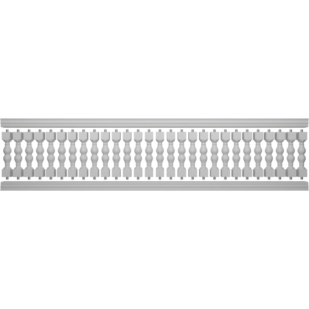 Ekena Millwork BALK42X192AVA railings - View #5