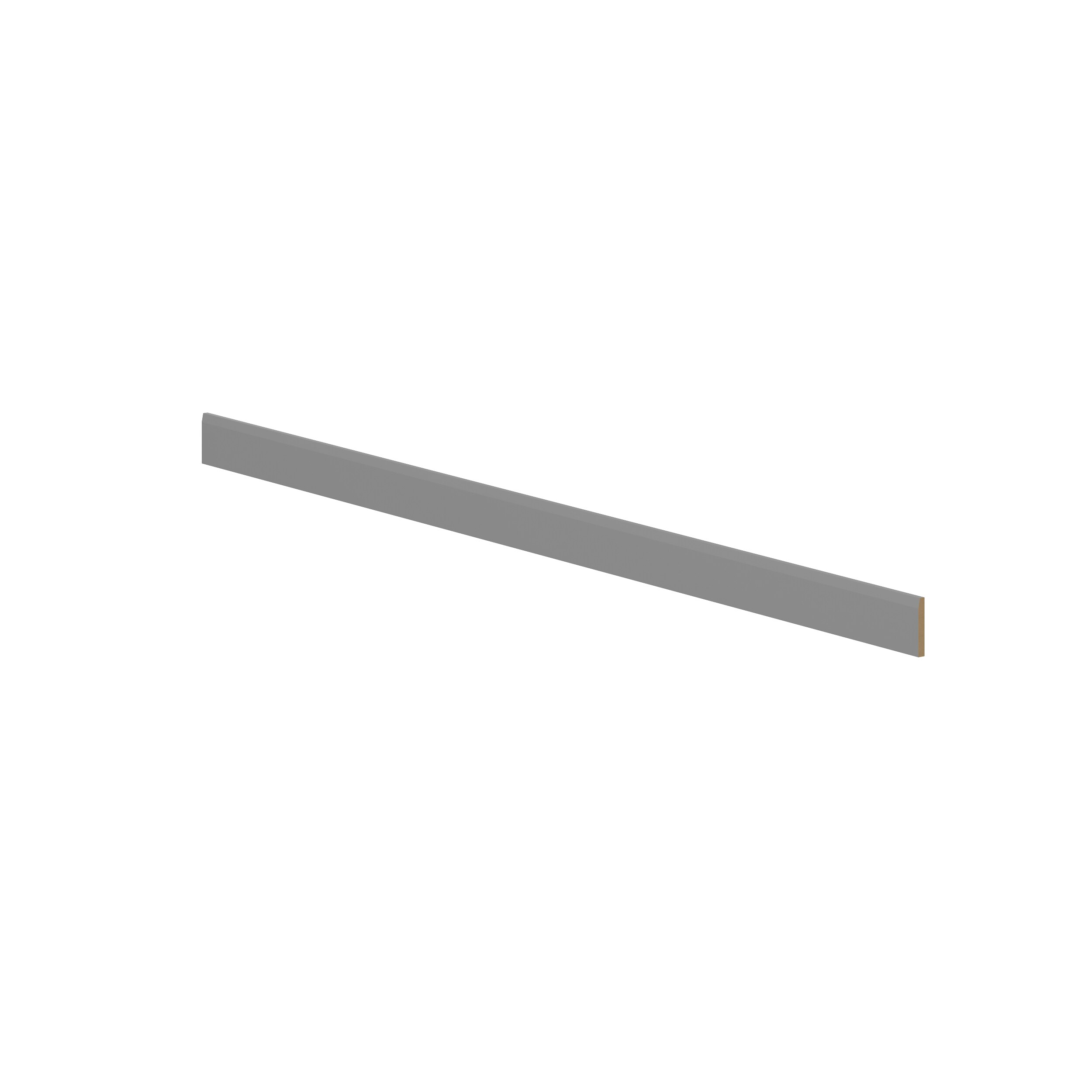 Hugo&Borg DSBM96-BM Beaumont Cabinet Fill Strip 4.5-in W x 96-in H x 0.63-in D Slate Gray Painted