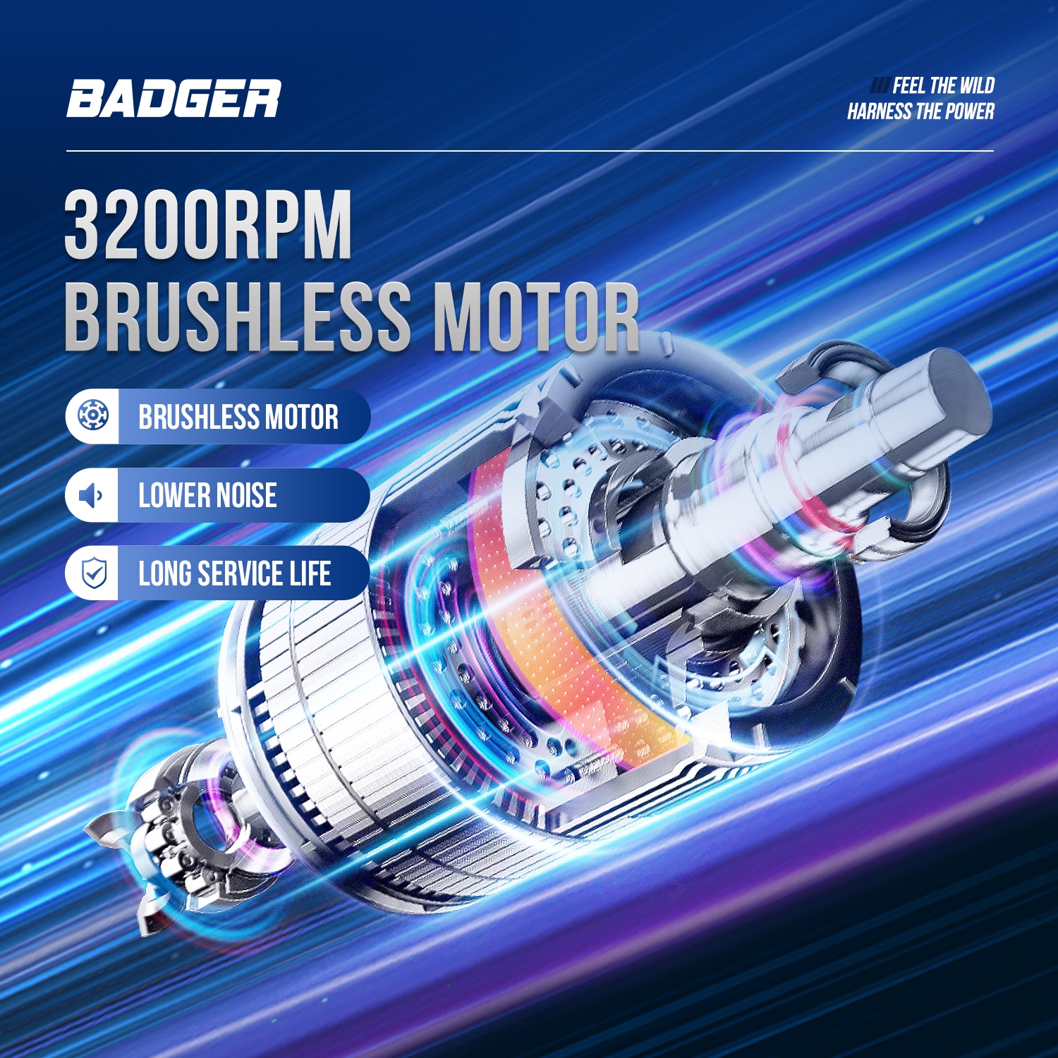 Wild Badger Power WB40VSP21LM Cordless-Elec-Push-Mowers - View #7