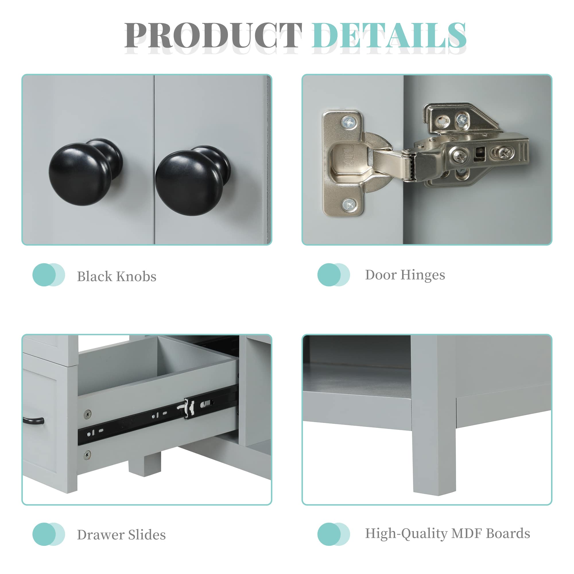 Vynxaria LEXY1226-DJYS-SZT041 Bath-Vanity-Combo - View #5