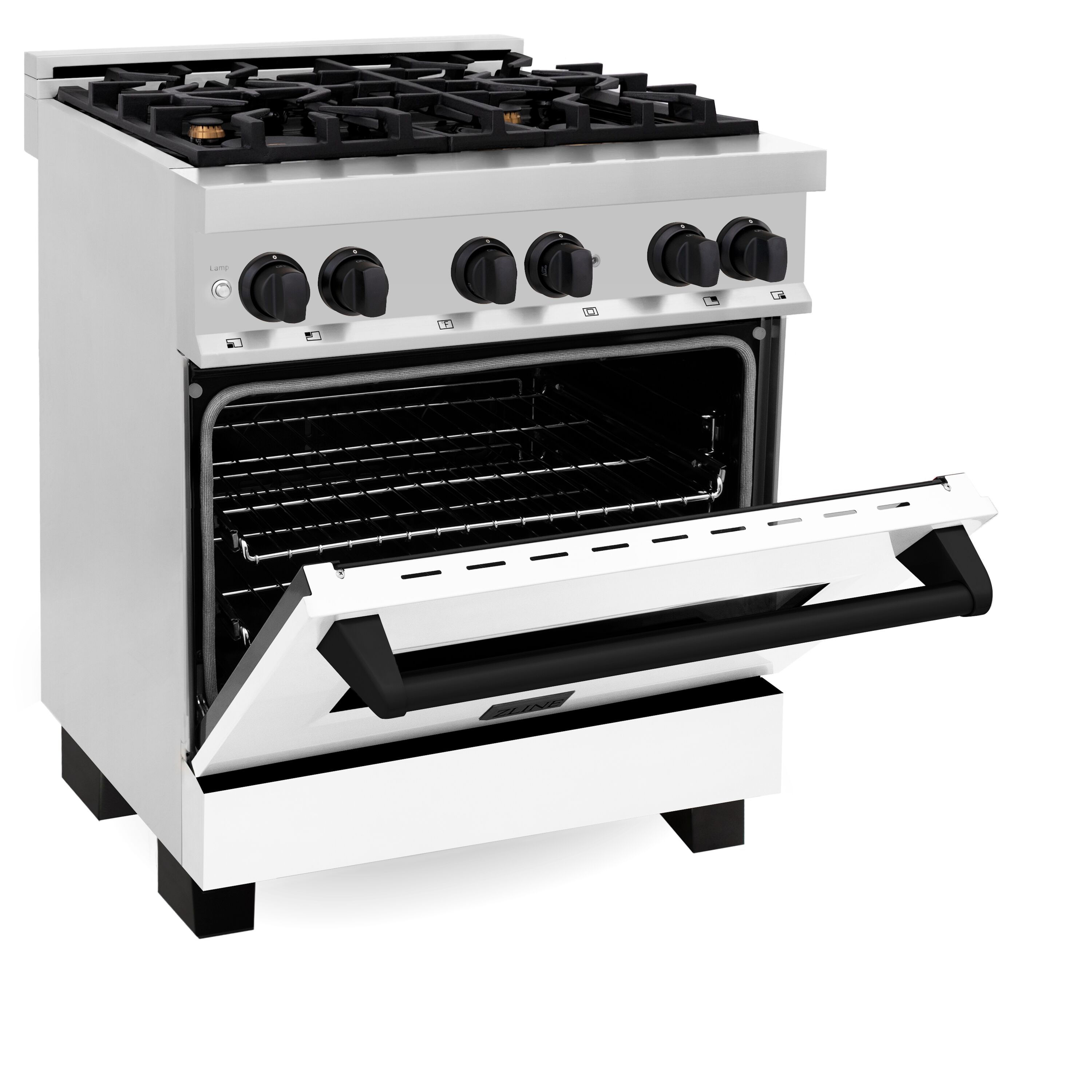 ZLINE KITCHEN & BATH RAZ-WM-30-MB Dual-Fuel-Ranges - View #2