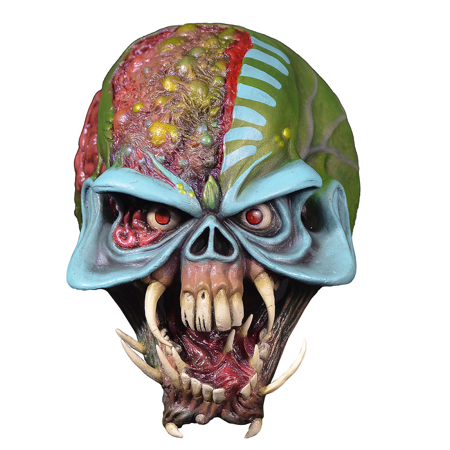 Trick or Treat Studios MATTGM122 Iron Maiden The Final Frontier Cover Eddie Overhead Mask - One Size