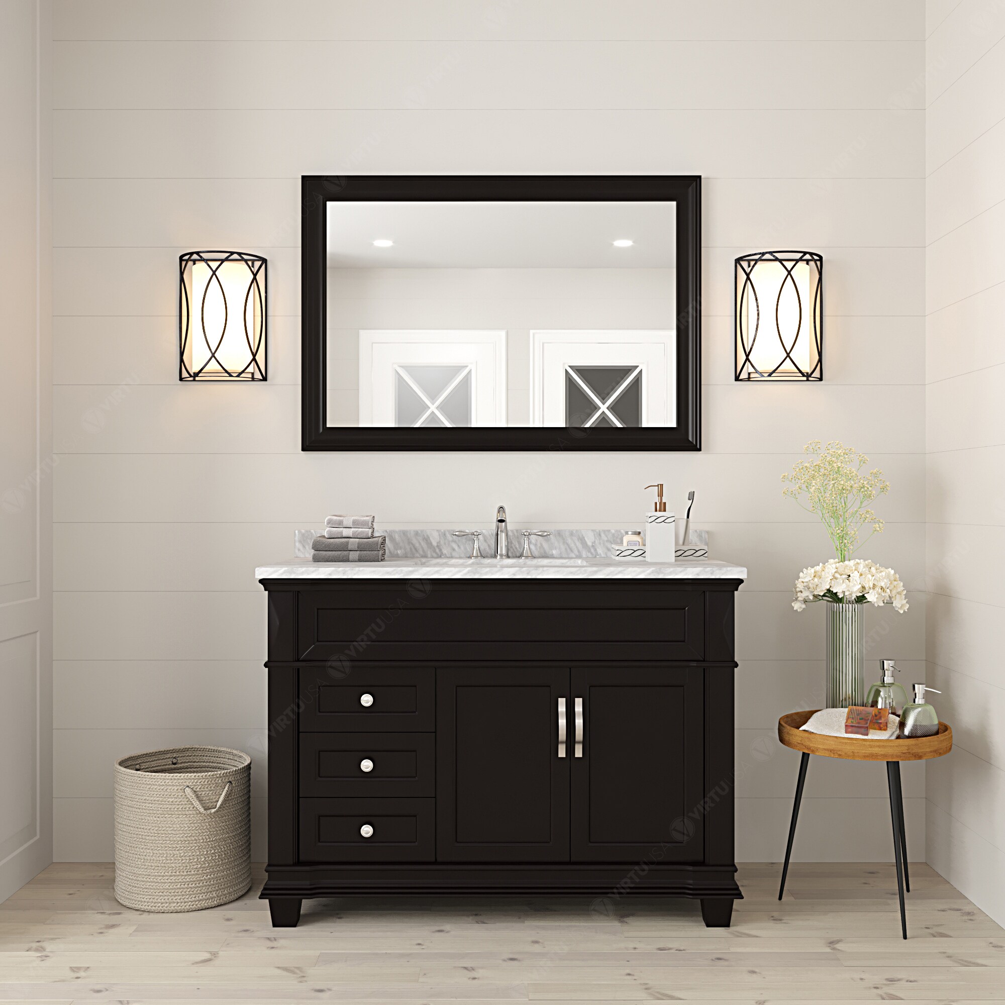 Virtu USA MS-2648-WMSQ-ES Bath-Vanity-Combo - View #2