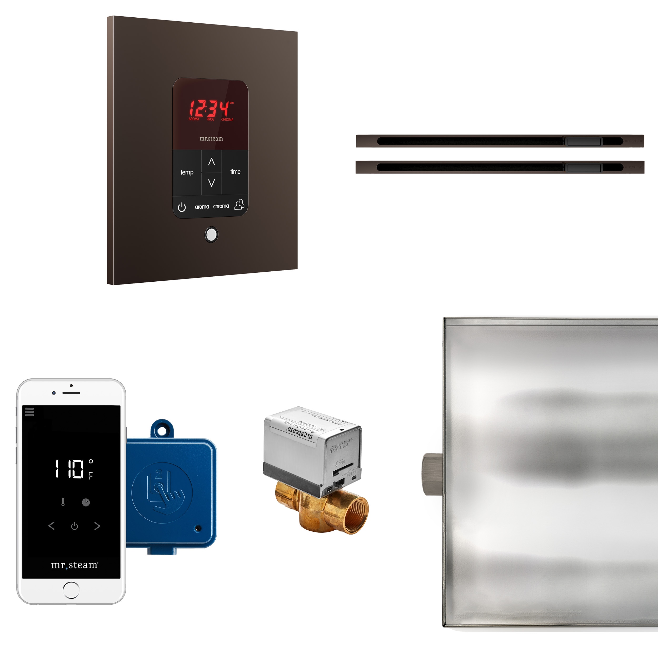 Mr. Steam BTLRLXSORB 120-Watt Oil Rubbed Bronze Steam generator control kit