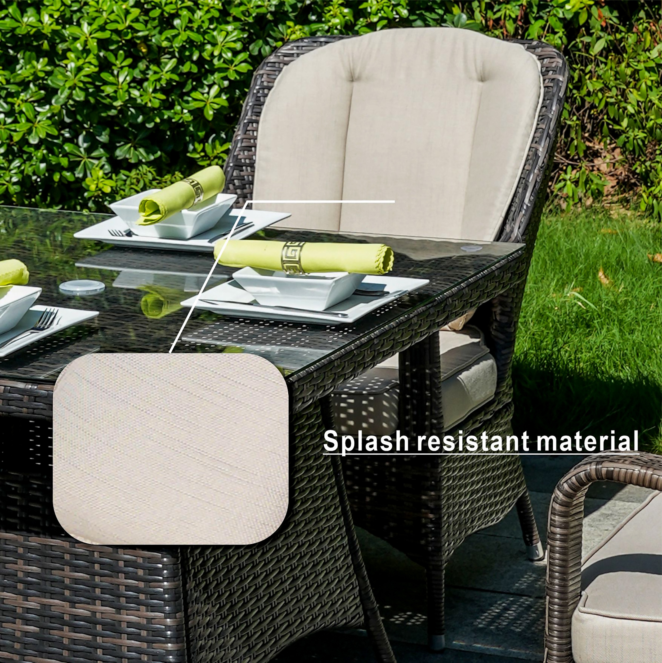 Moda Furnishings CMAD-1710-BR Patio-Dining-Sets - View #5