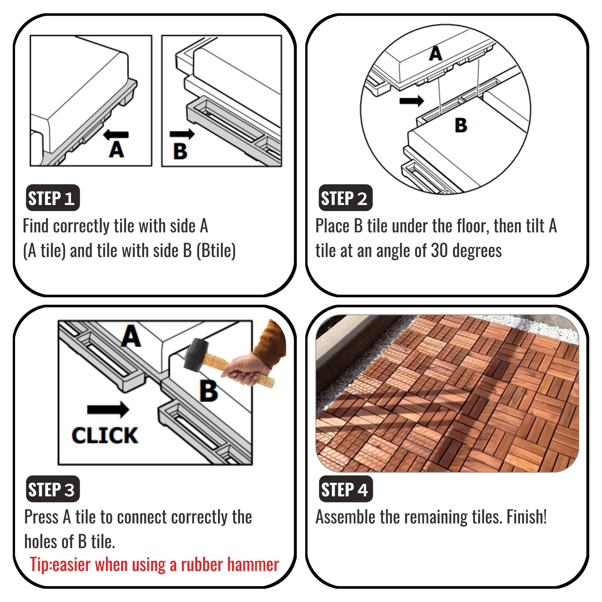Maocao Hoom BH82669 Deck-Tiles - View #4