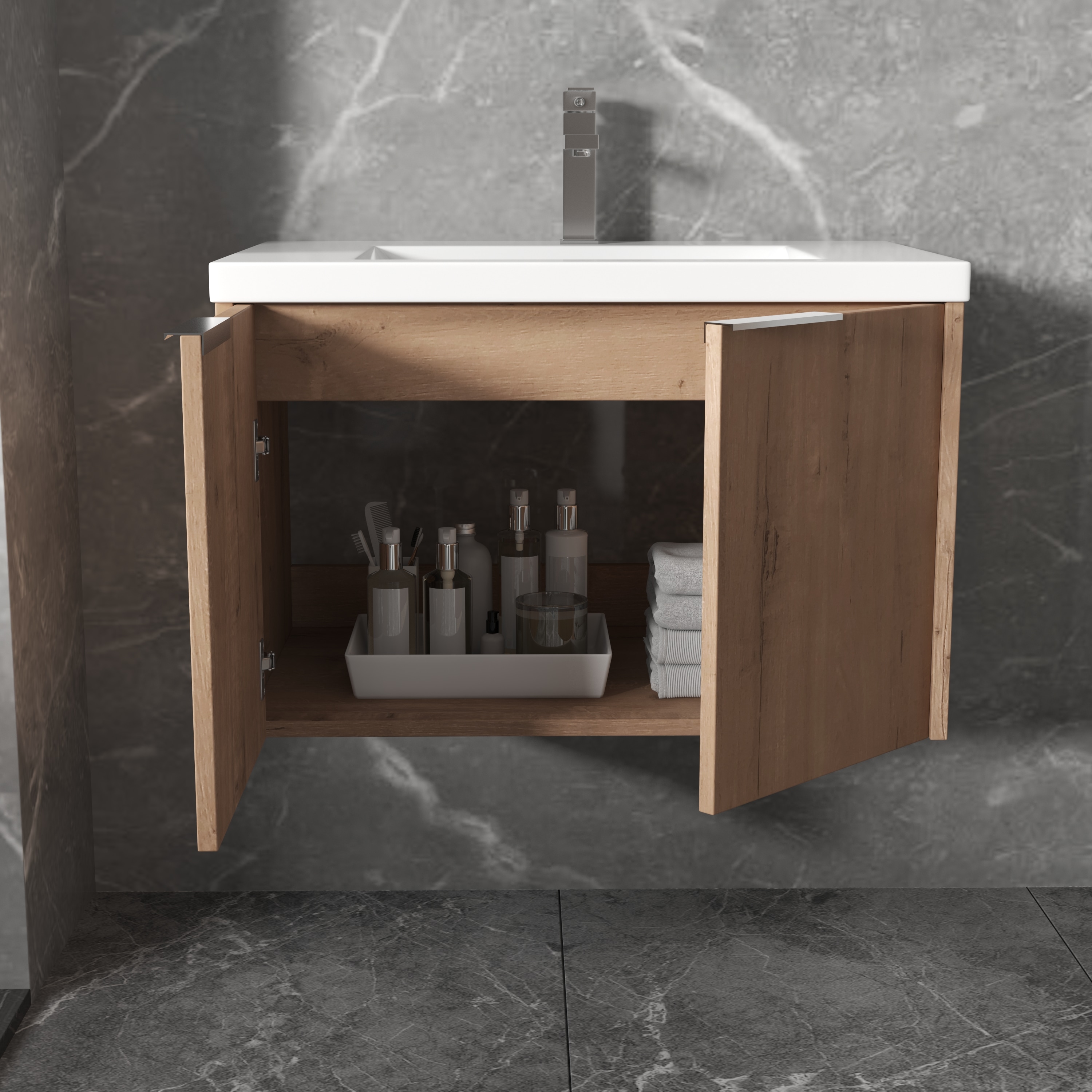 WELLFOR GLEM-50715 Bath-Vanity-Combo - View #3