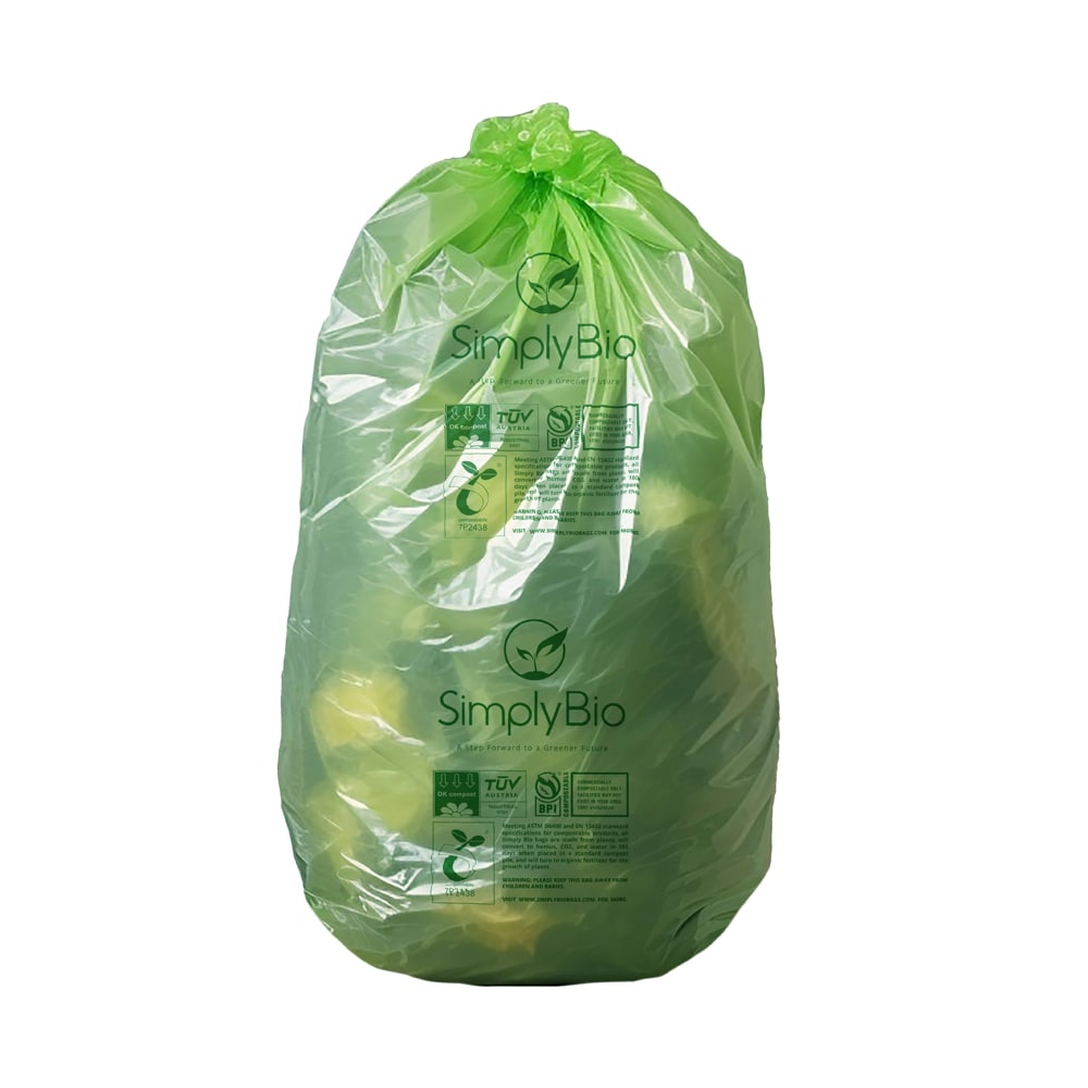 BioBag BioBag Houston Compostable Lawn and Leaf 35-Gallons Green Outdoor  Plastic Lawn and Leaf Trash Bag (10-Count) in the Trash Bags department at