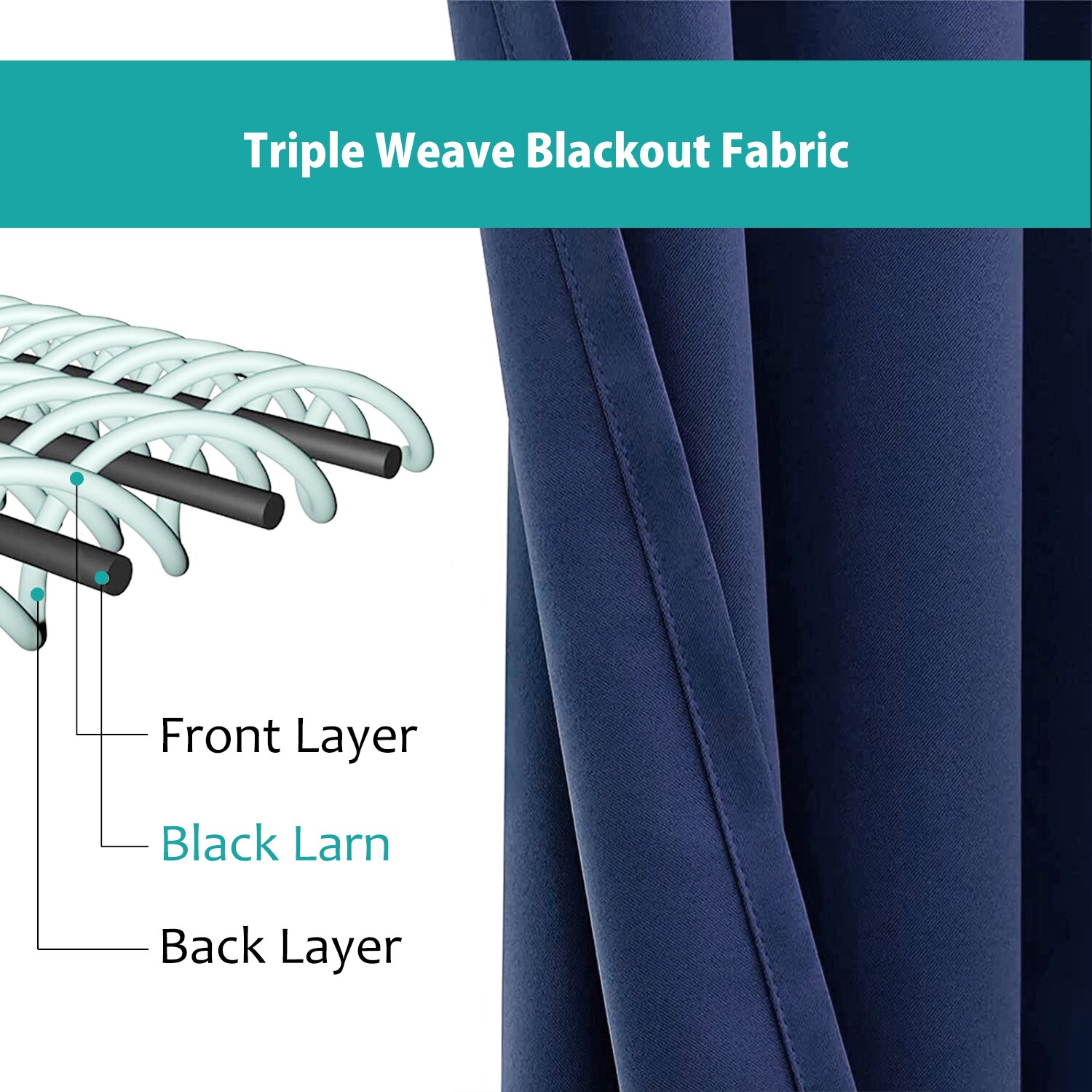 Shatex ICBO7095NB1P curtains - View #4
