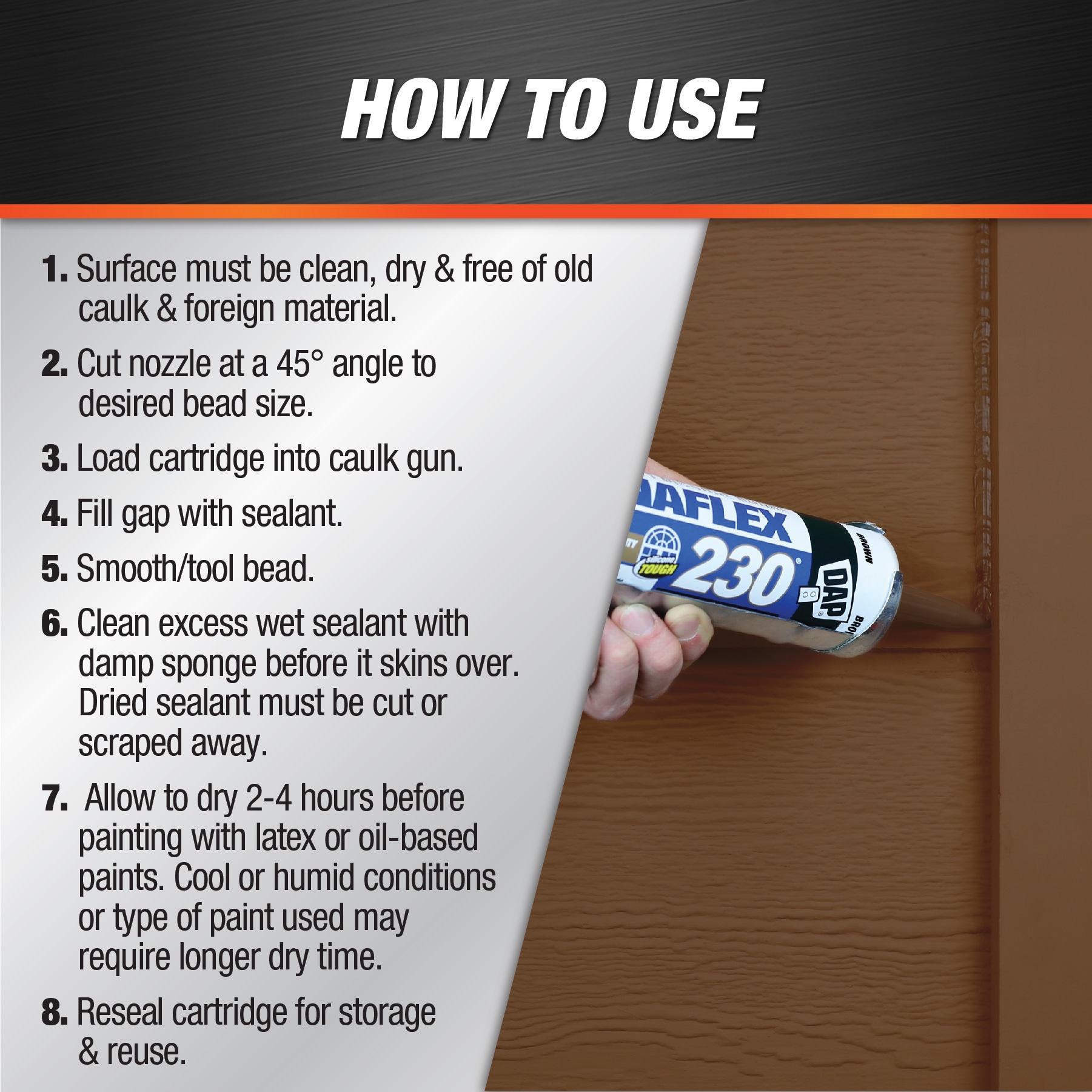DAP 11418 caulking - View #3