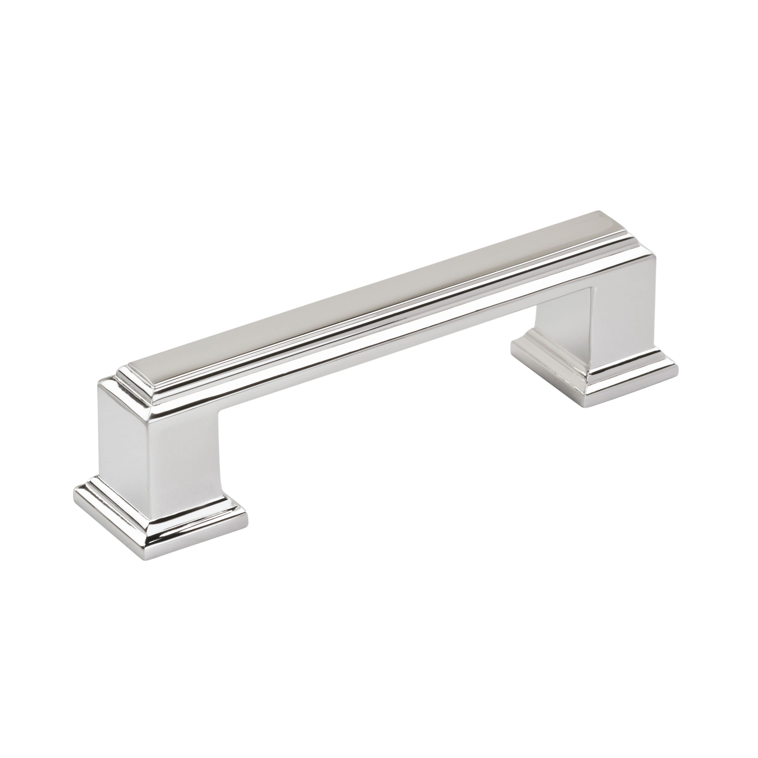 Amerock BP3676426 Appoint 3-in , 76mm Center to Center Polished Chrome Rectangular Bar