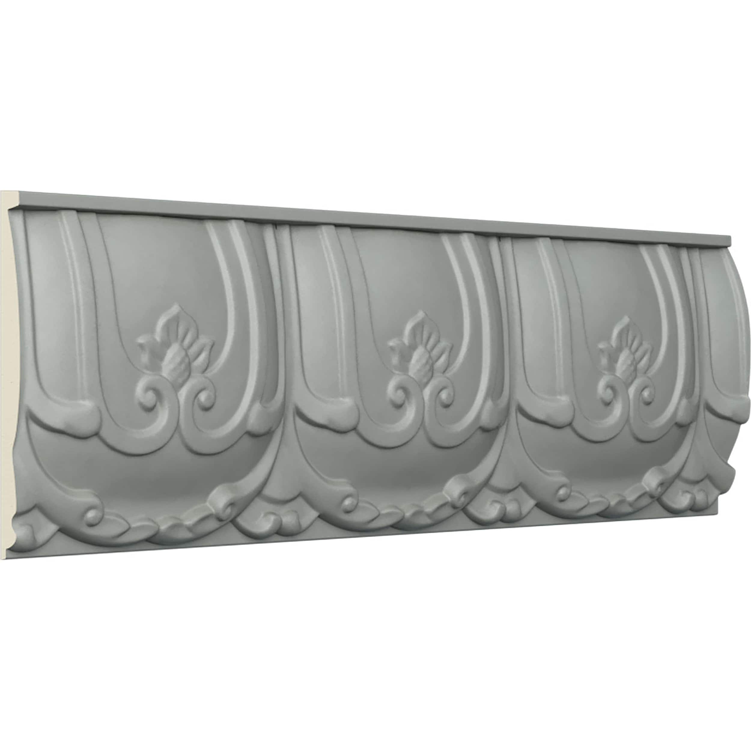 Ekena Millwork CHA04X00SH-CASE-12 Chair-Rail-Moulding - View #2