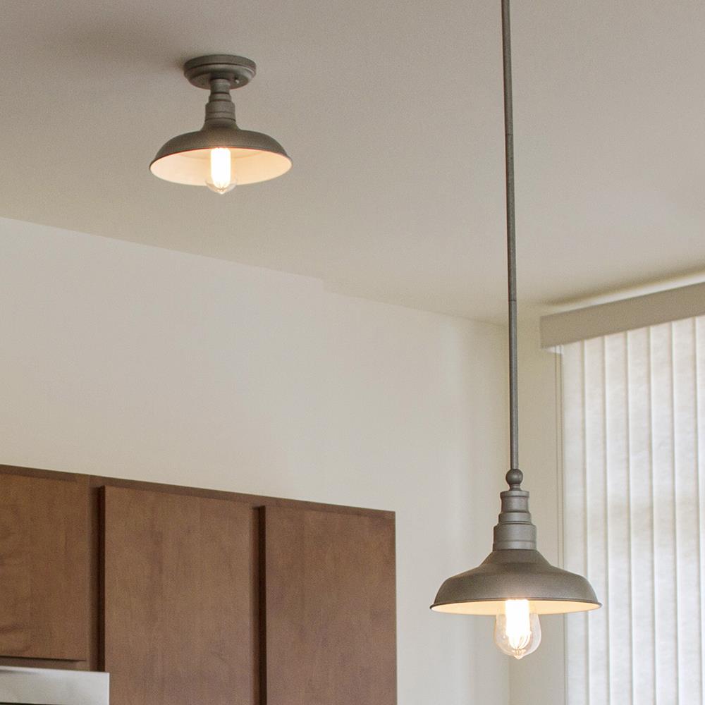 Kimball Satin Nickel Steel Mini Pendant Light