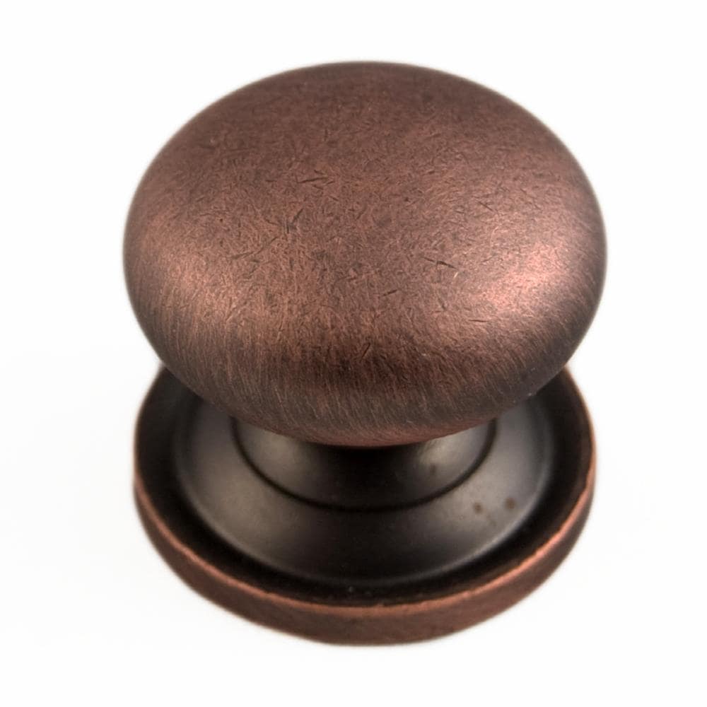 RK International CK 3217-ATDC Distressed copper Round Transitional Cabinet Knob