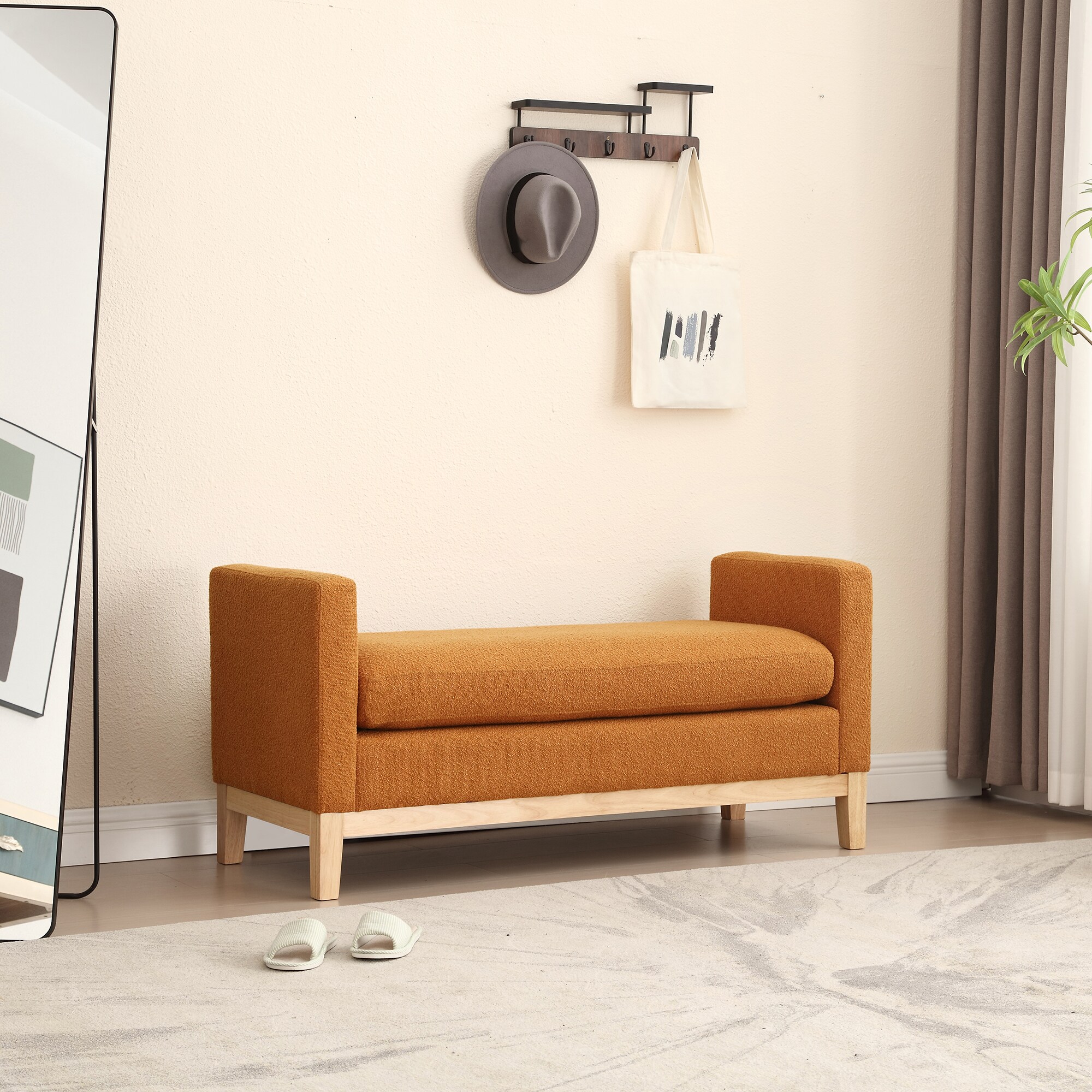 Aortzio HM-A4005-CARAMEL bench - View #7