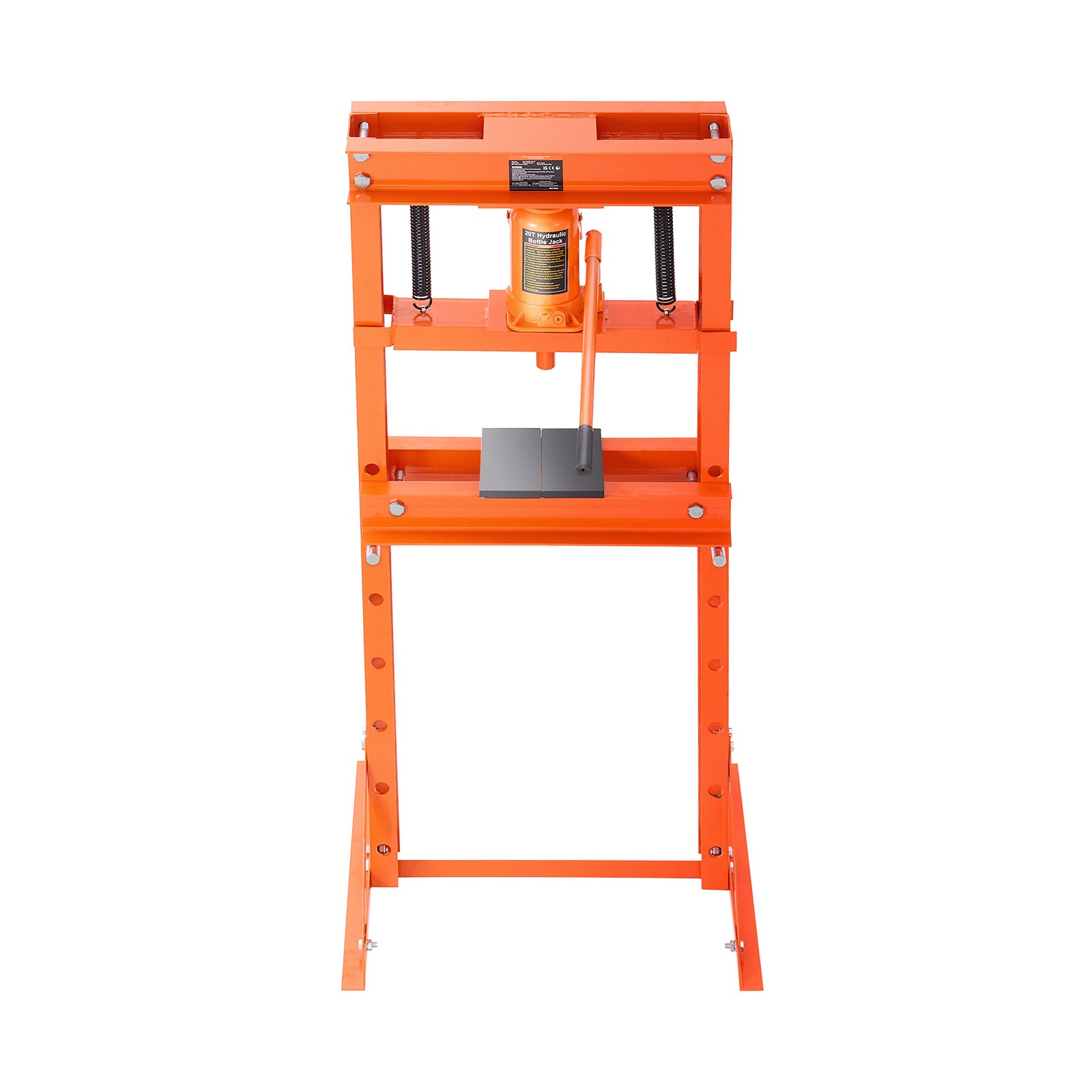 SVOPES SVOPESQJDSQCJ11290V0 Orange 20-Ton Steel Hydraulic Jack kit