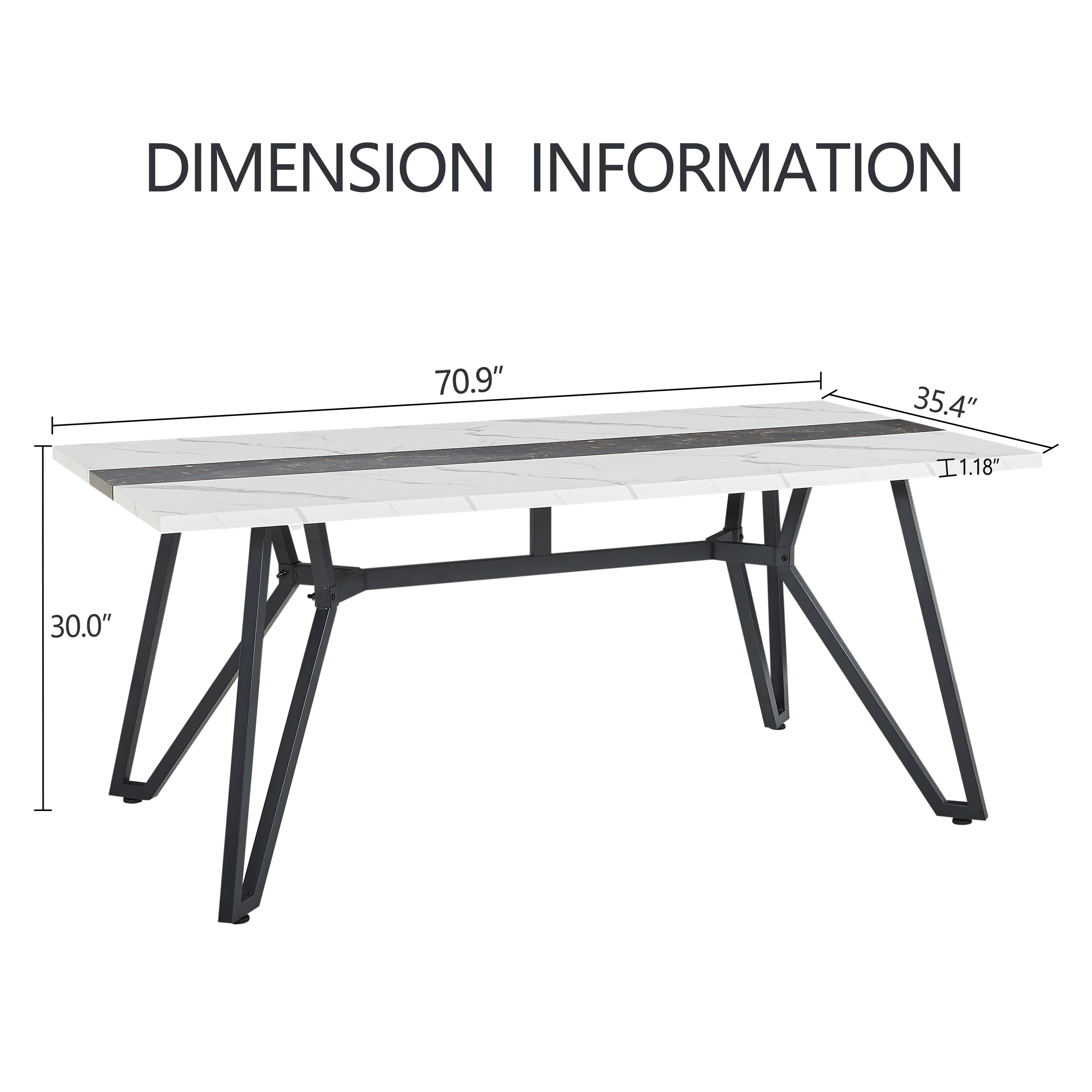 LOVMOR SF-Y-W1668P278055 Dining-Tables - View #3