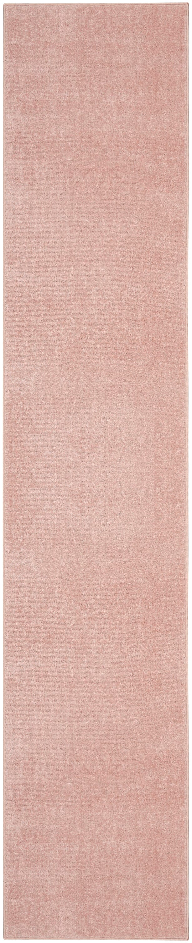 Nourison 099446074744 Essentials 2 x 20 (ft) Loomed Polypropylene Pink Rectangular Indoor/Outdoor Runner rug