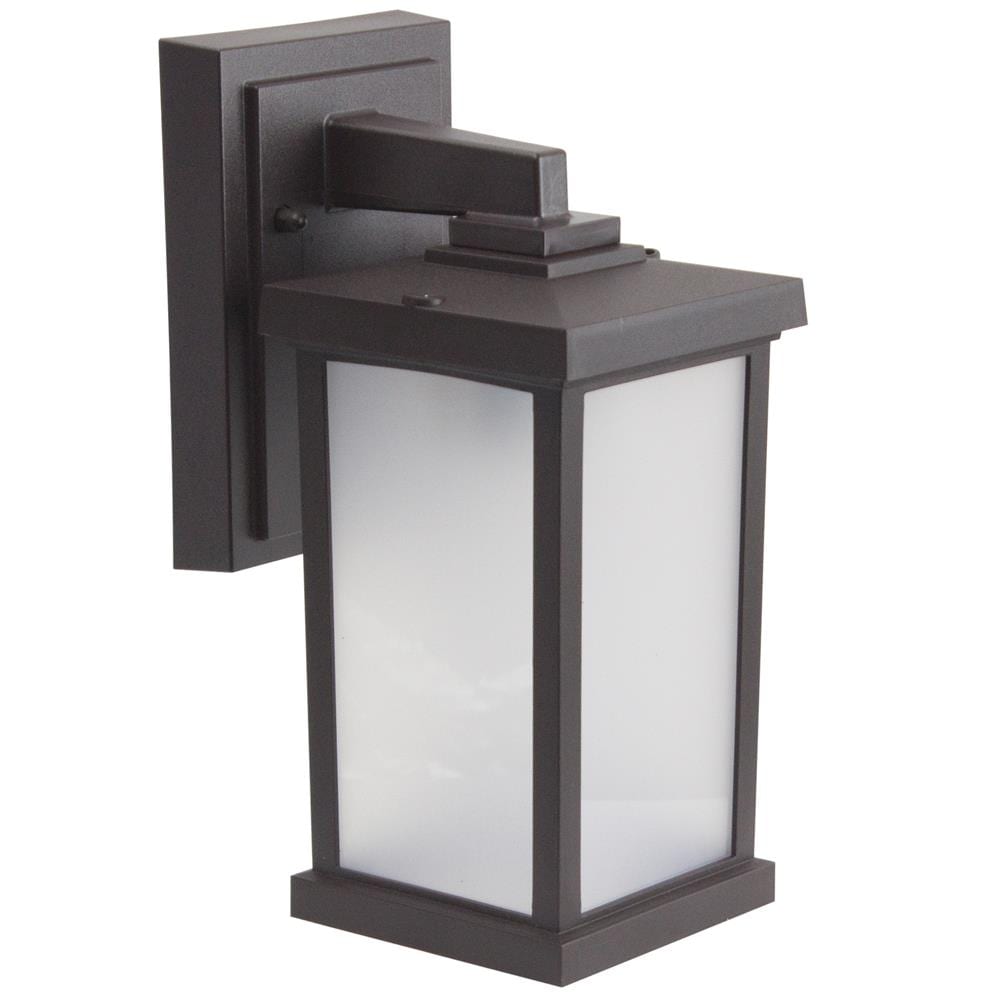 Solus WM-S51SF-BZ-S 1 -Light 11.6-in H Bronze Hardwired Motion Sensor Outdoor Wall Light