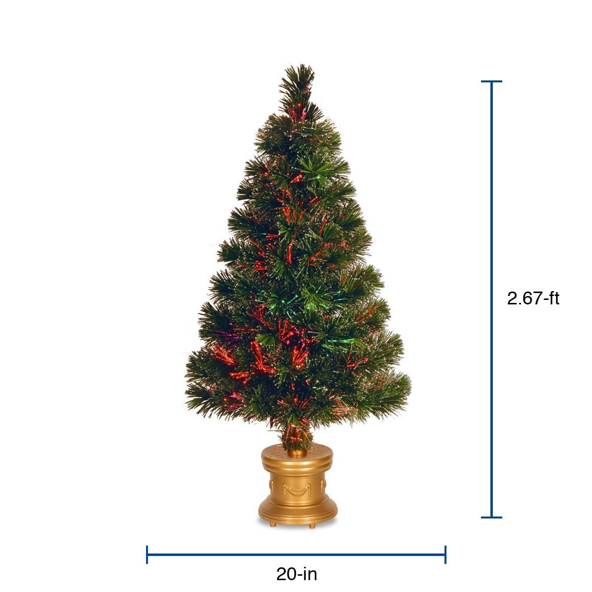 National Tree Company SZEX7-100L-32-1 Artificial-Christmas-Trees - View #2