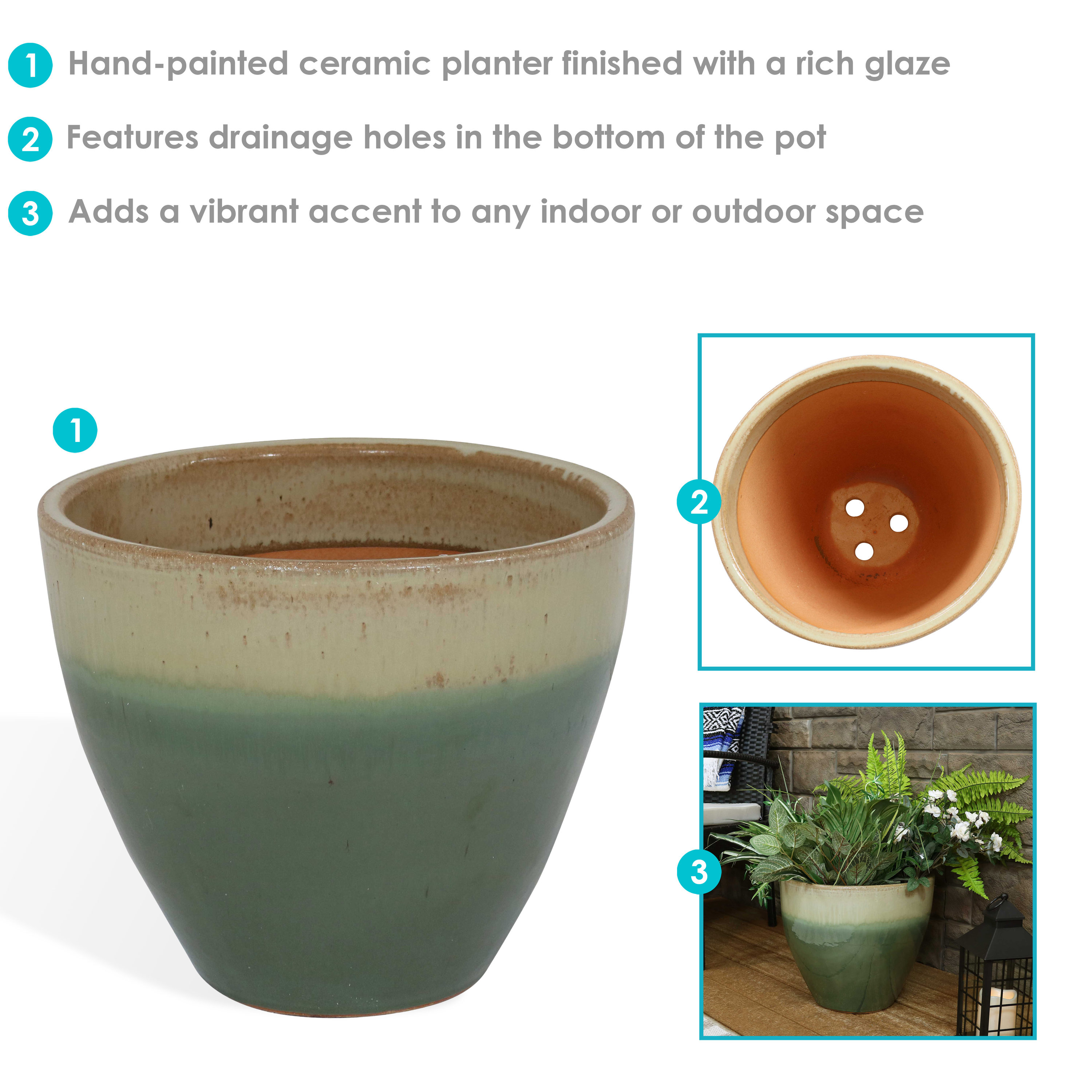 Sunnydaze Decor AP-107 Planter-Window-Box - View #7