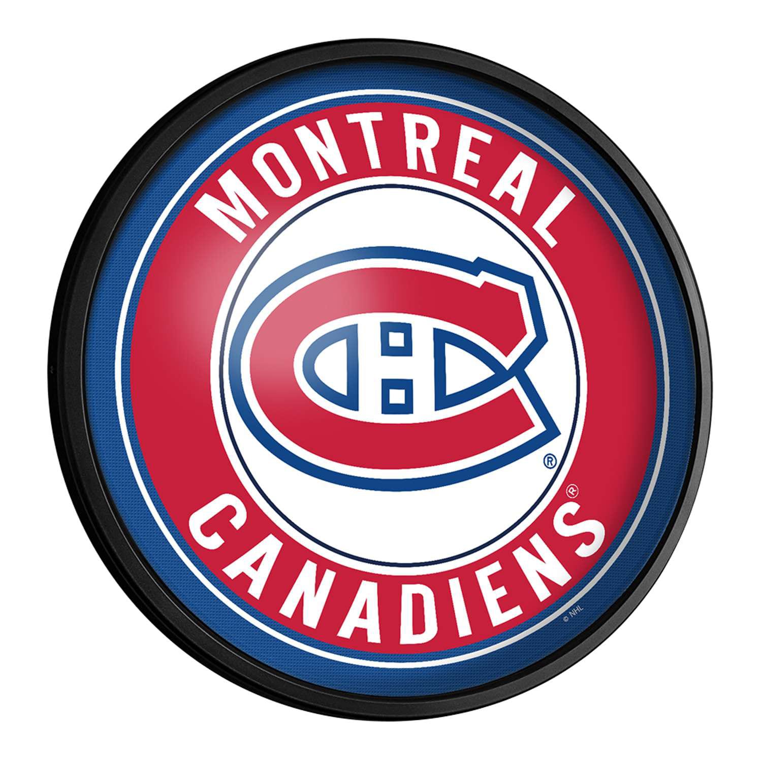 The Fan-Brand Montreal Canadiens Slimline Wall Lights 18-in Constant ...