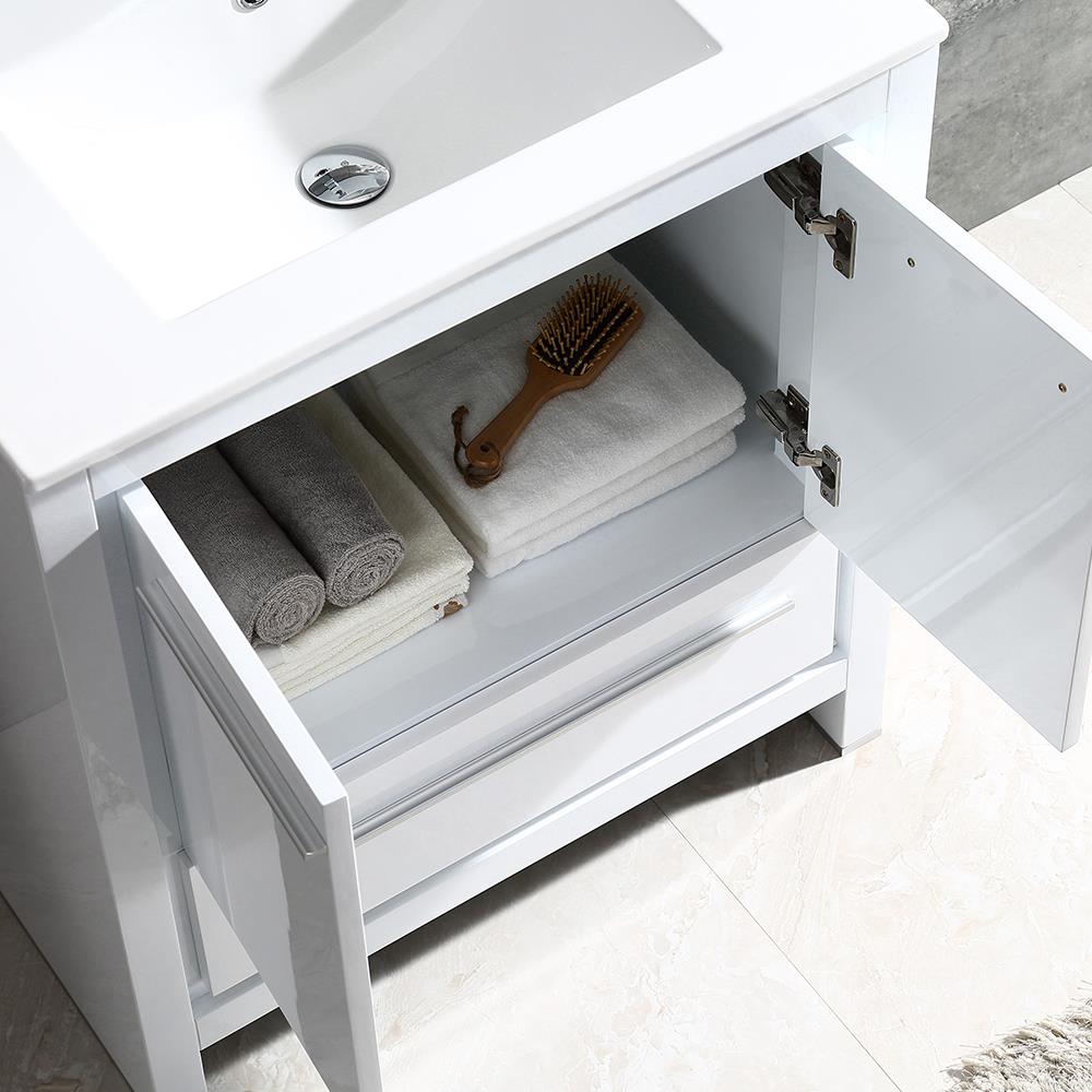 Fresca FVN8130WH Bath-Vanity-Combo - View #5