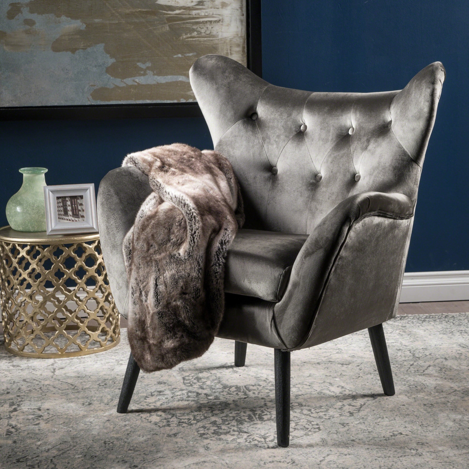 Streamdale Furniture 56589.00NVLTGRY chairs - View #3