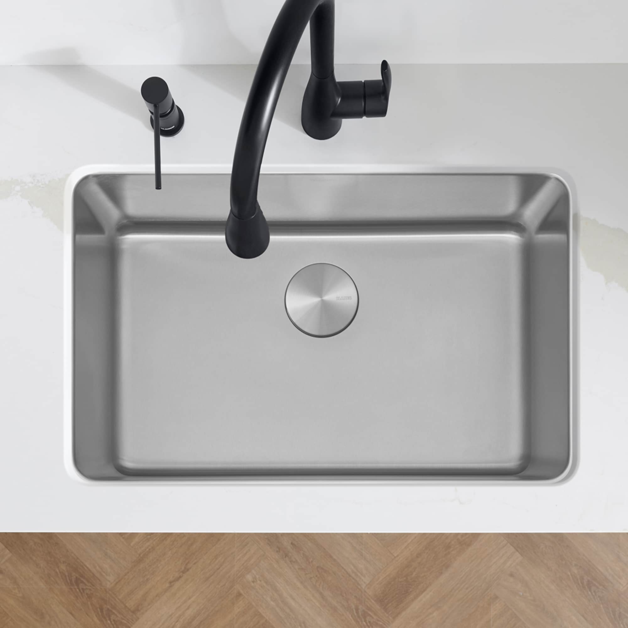 Formera 28" Satin Polished Stainless Steel Single Bowl Sink