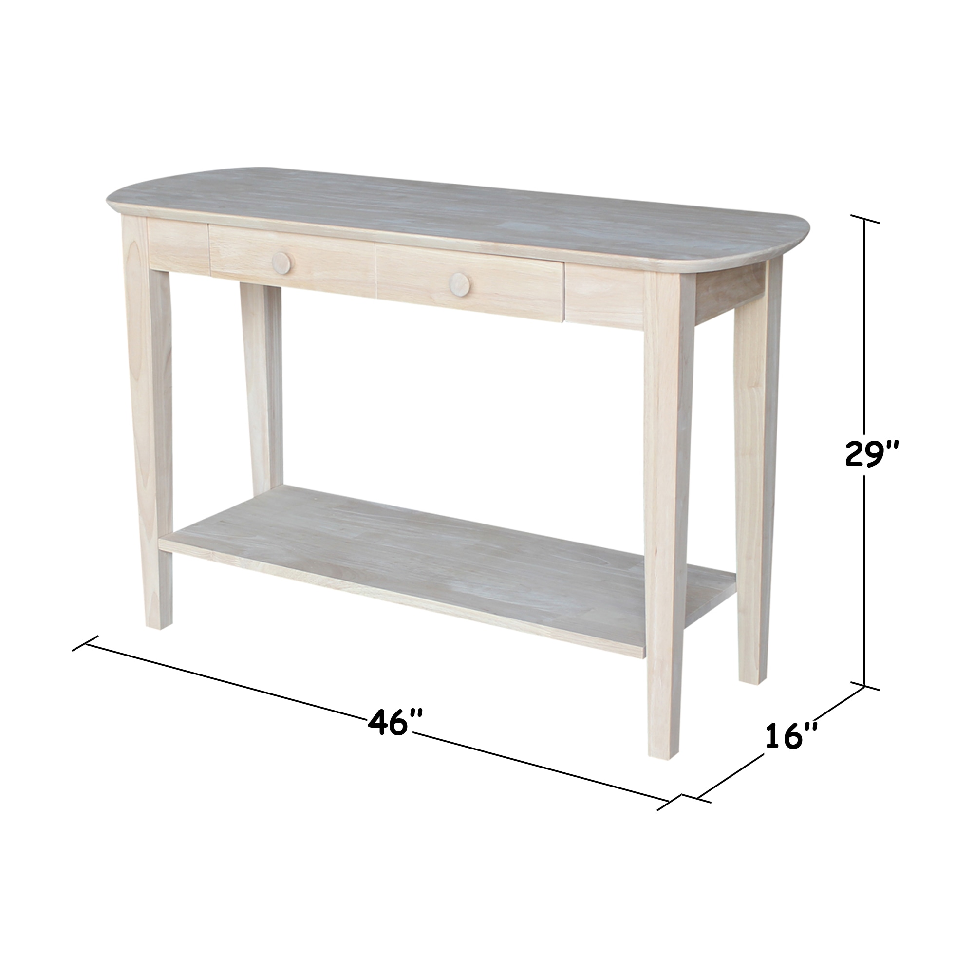 International Concepts OT-5S Console-Sofa-Tables - View #11