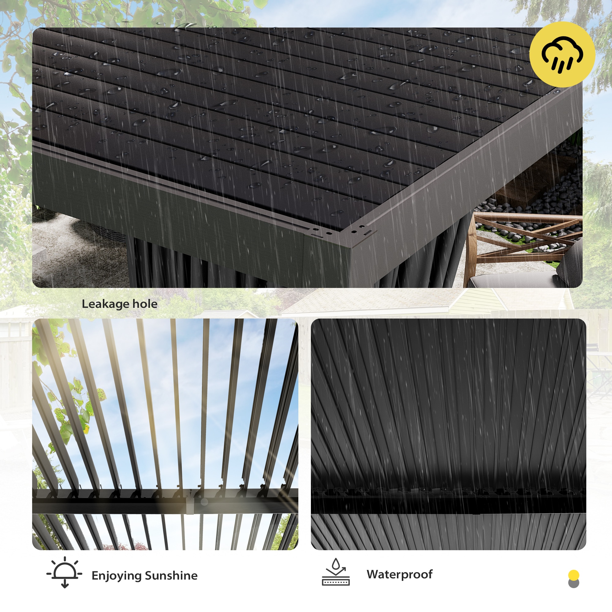  ZPPLBY-H-1013-WL2 Pergolas-2 - View #4