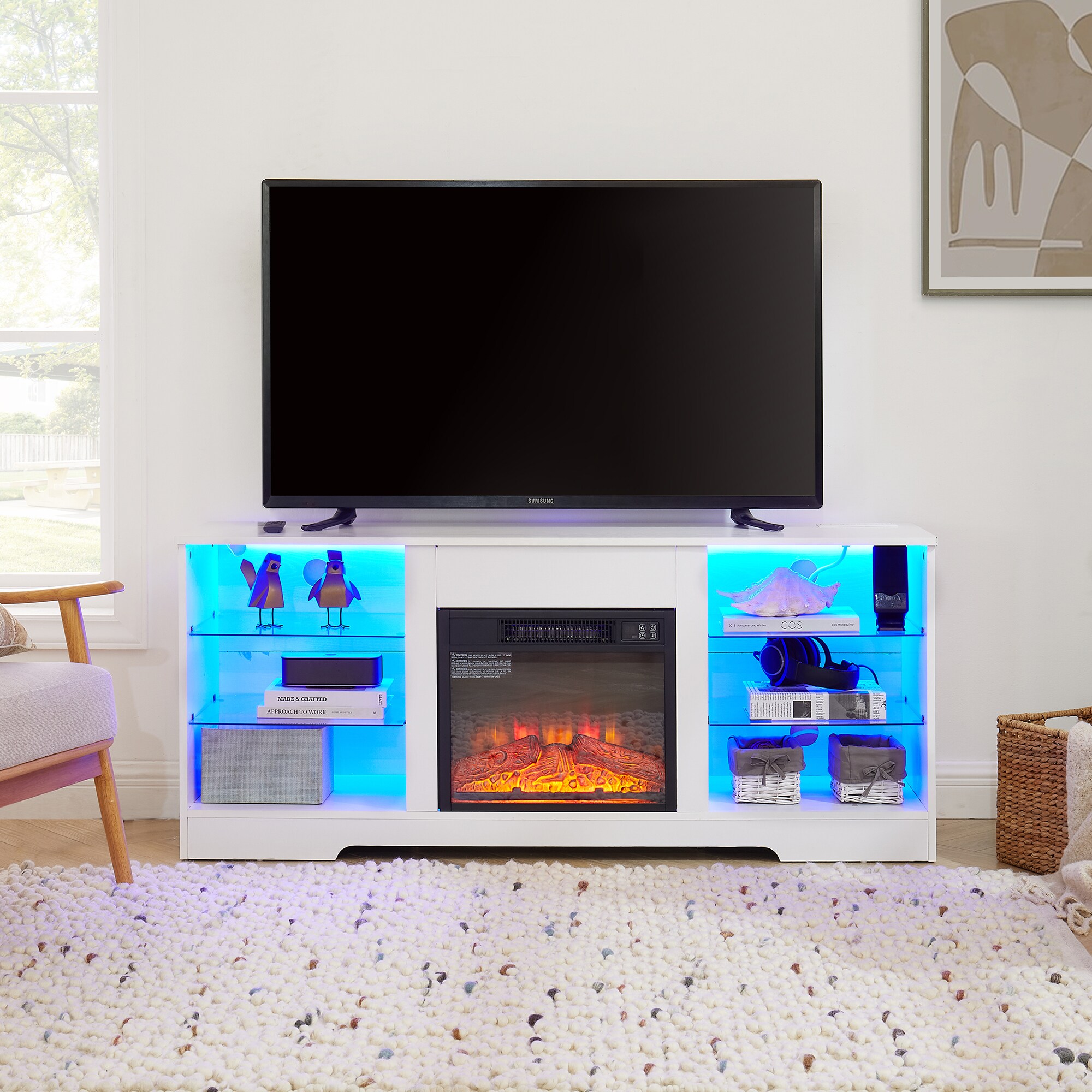 SINOFURN SYC500001WT Electric-Fireplaces - View #7