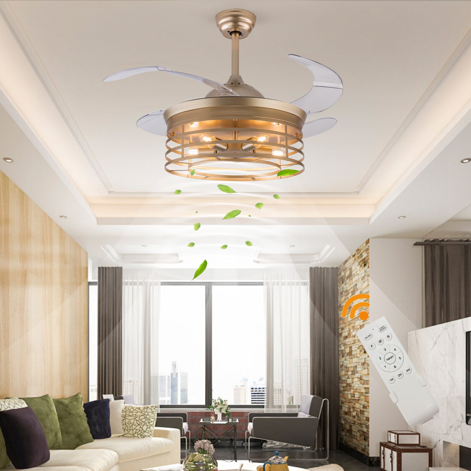 Oukaning HG-HJWJL-2821 Ceiling-Fans - View #14